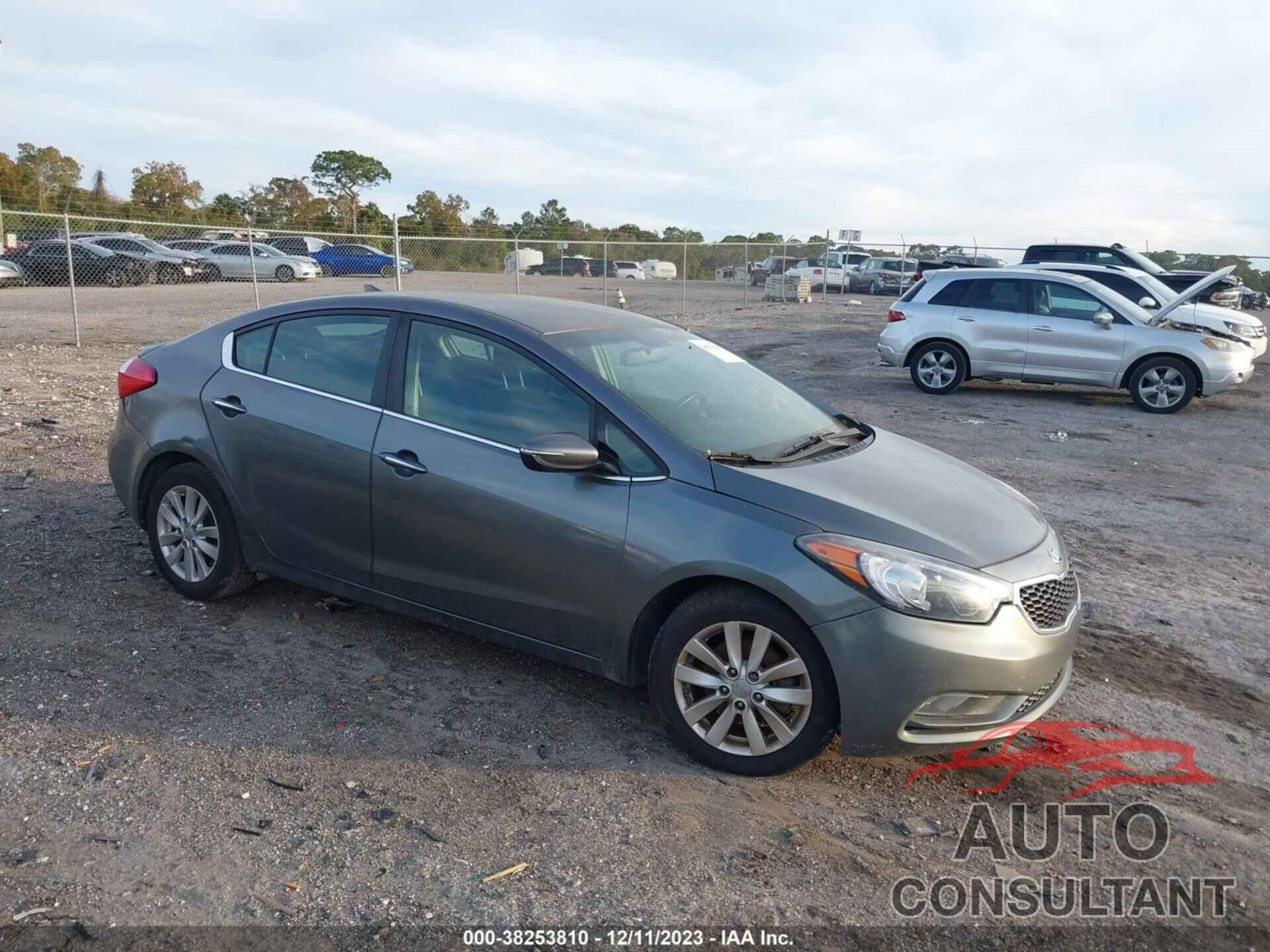 KIA FORTE 2015 - KNAFX4A83F5267689