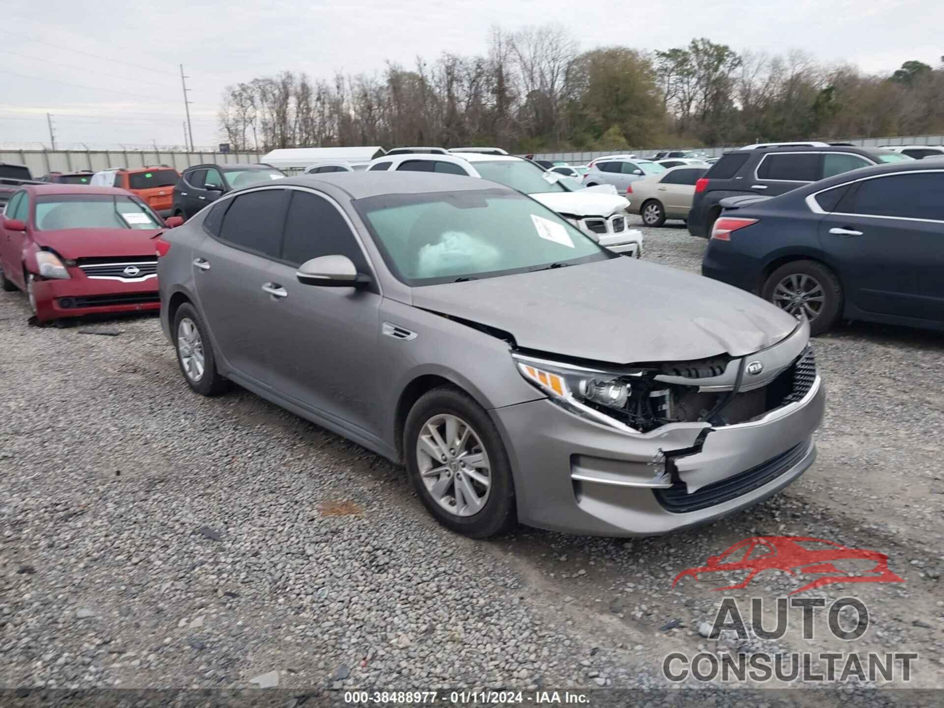 KIA OPTIMA 2018 - 5XXGT4L39JG216450