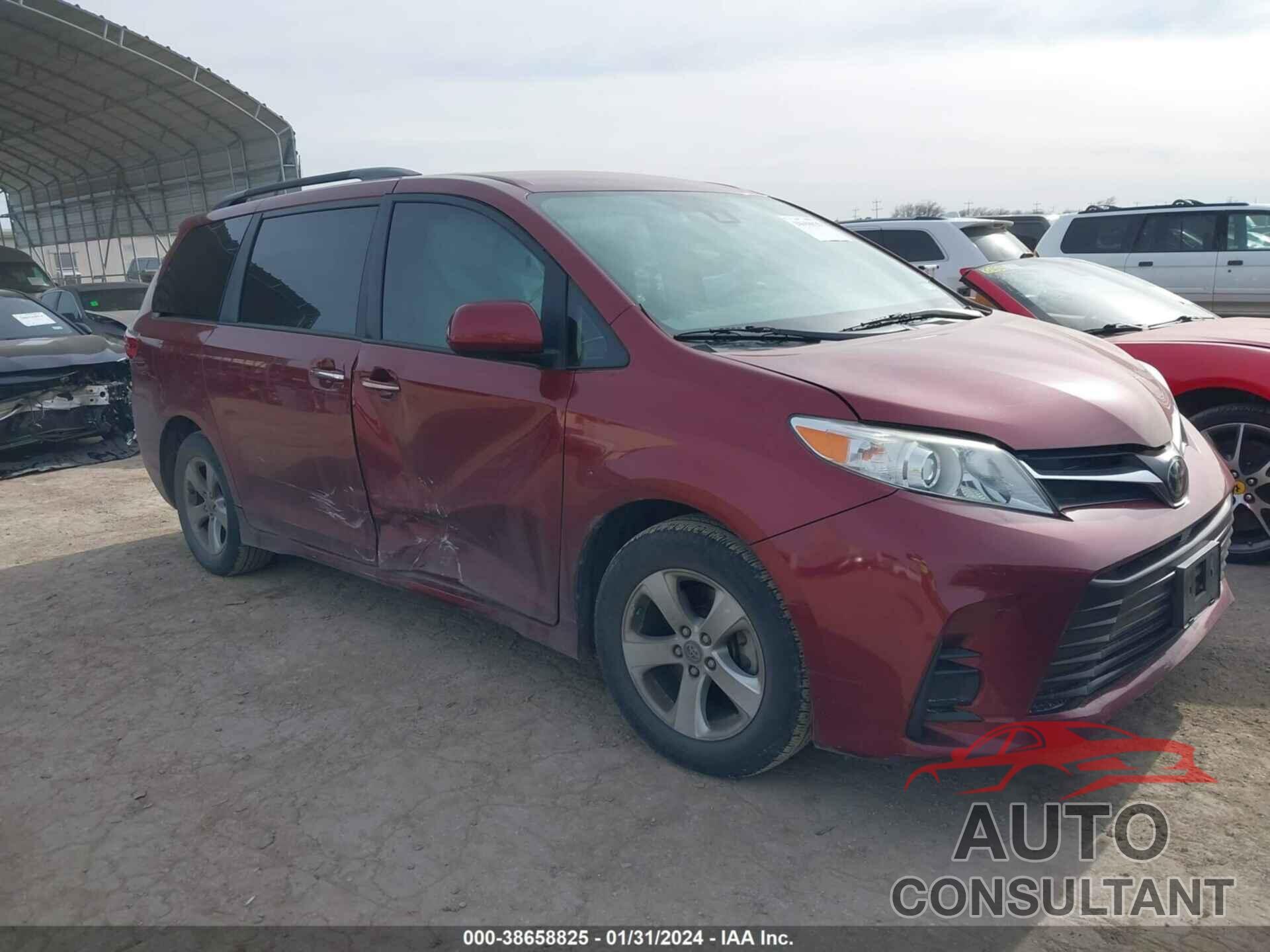 TOYOTA SIENNA 2019 - 5TDKZ3DC4KS966596