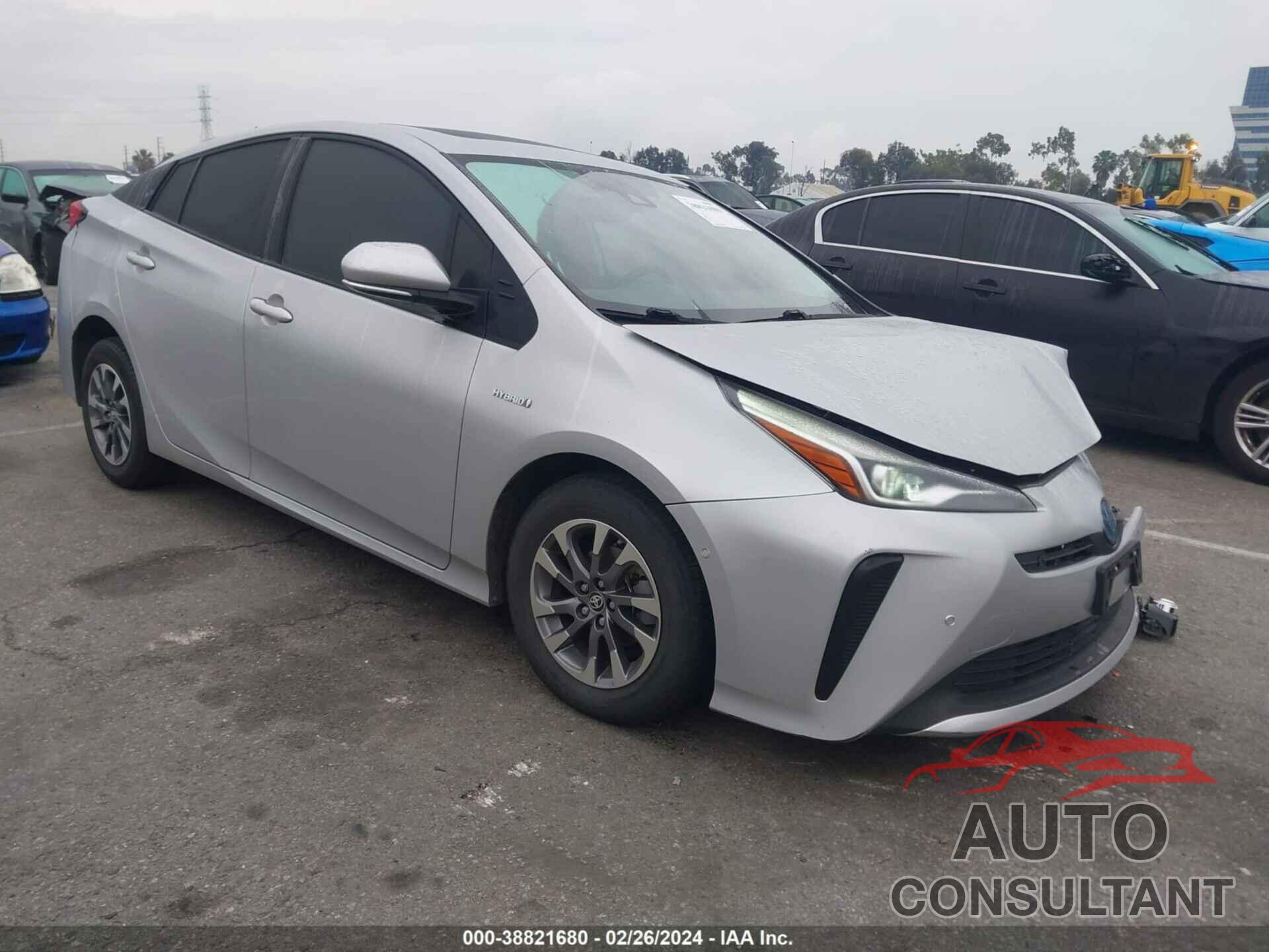 TOYOTA PRIUS 2019 - JTDKARFU3K3075328