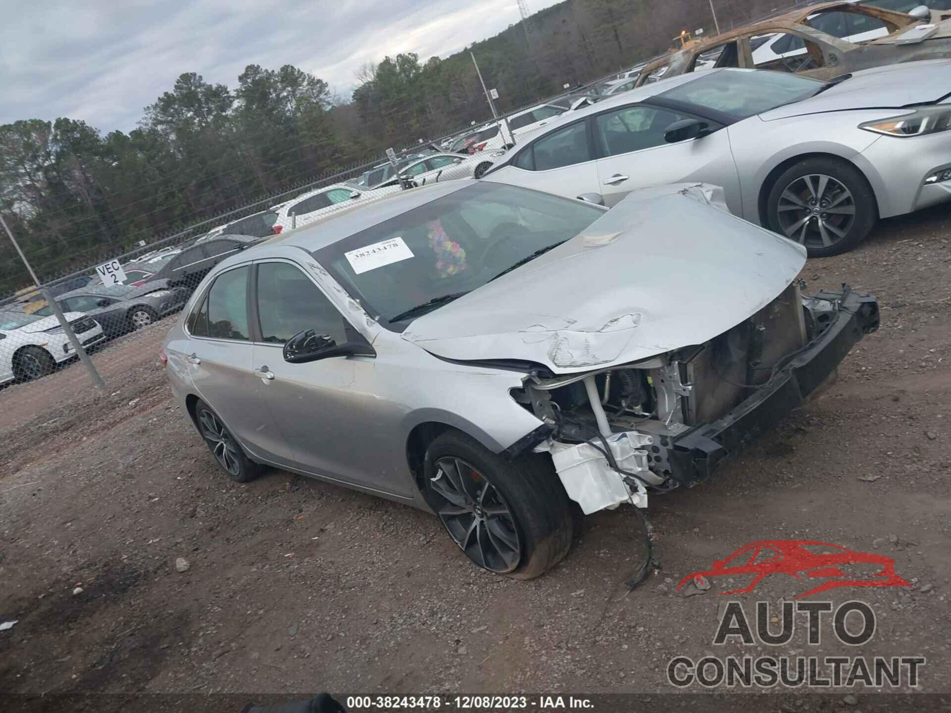 TOYOTA CAMRY 2017 - 4T1BF1FK0HU444811
