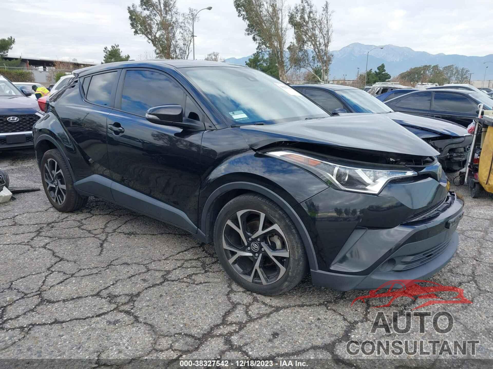 TOYOTA C-HR 2019 - JTNKHMBX7K1041558