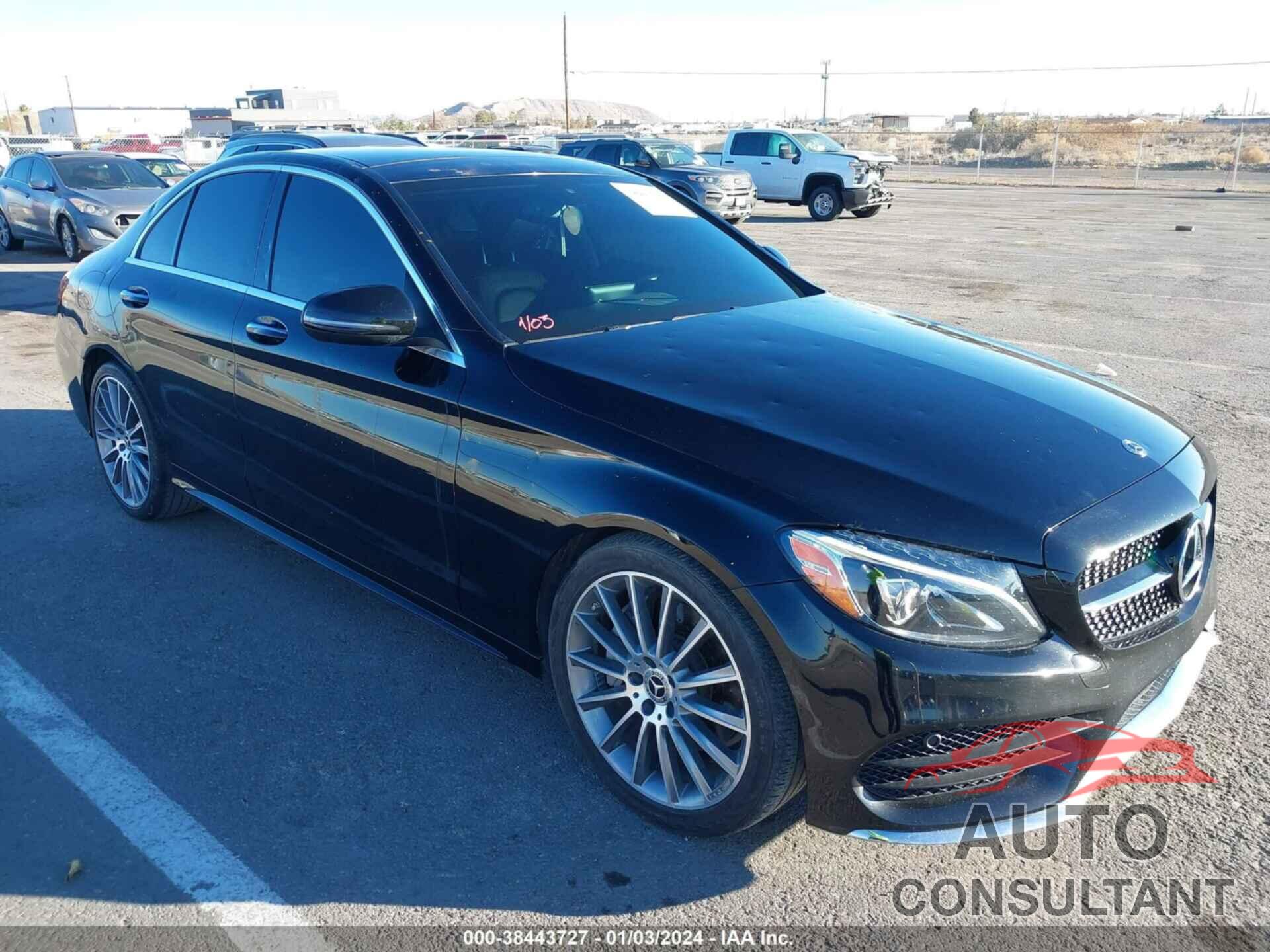 MERCEDES-BENZ C 300 2018 - WDDWF4JB4JR417138