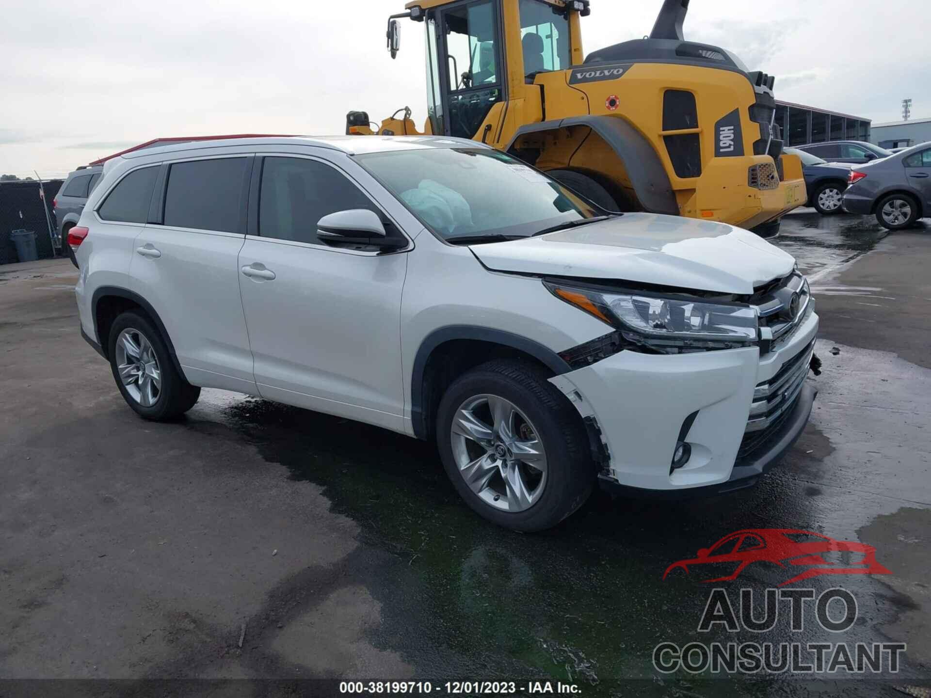 TOYOTA HIGHLANDER 2019 - 5TDYZRFHXKS333641