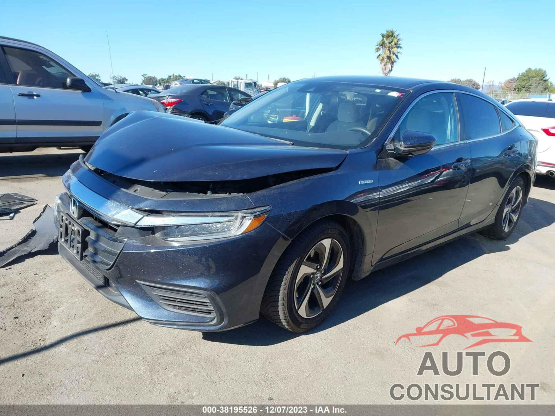 HONDA INSIGHT 2022 - 19XZE4F51NE012756