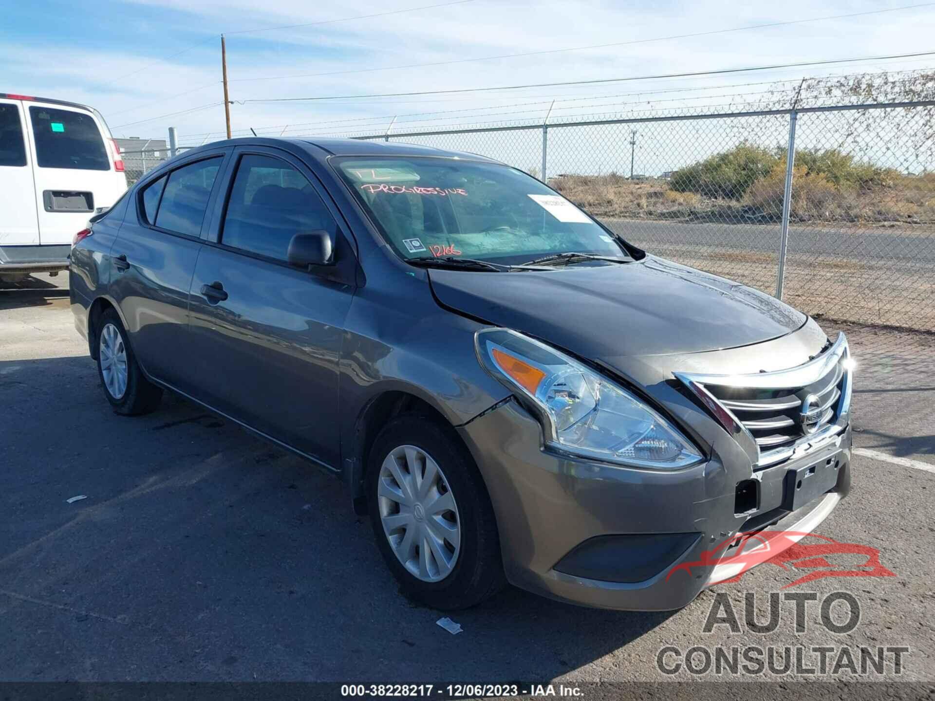 NISSAN VERSA 2015 - 3N1CN7AP1FL866775