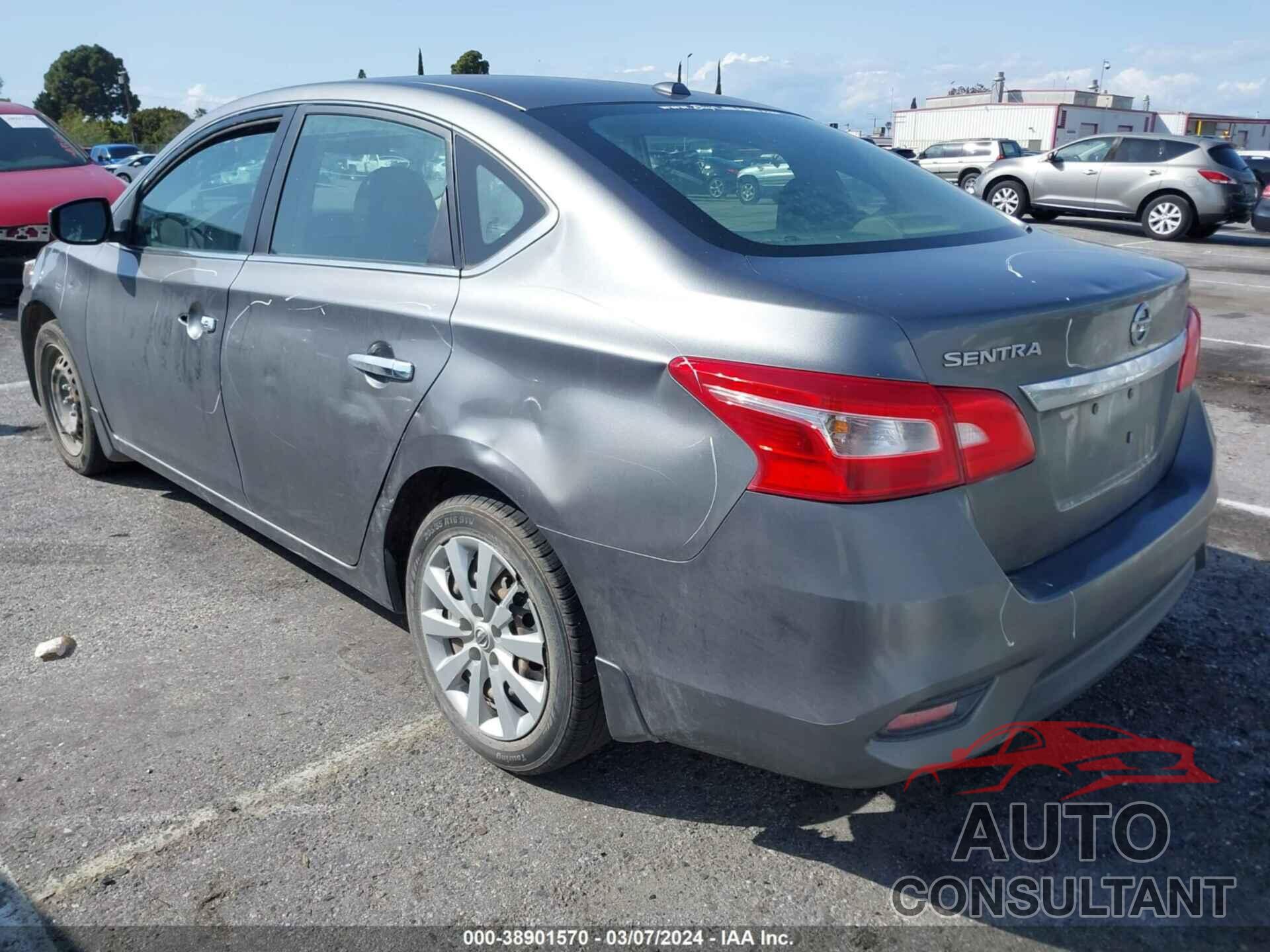 NISSAN SENTRA 2017 - 3N1AB7AP6HY243416