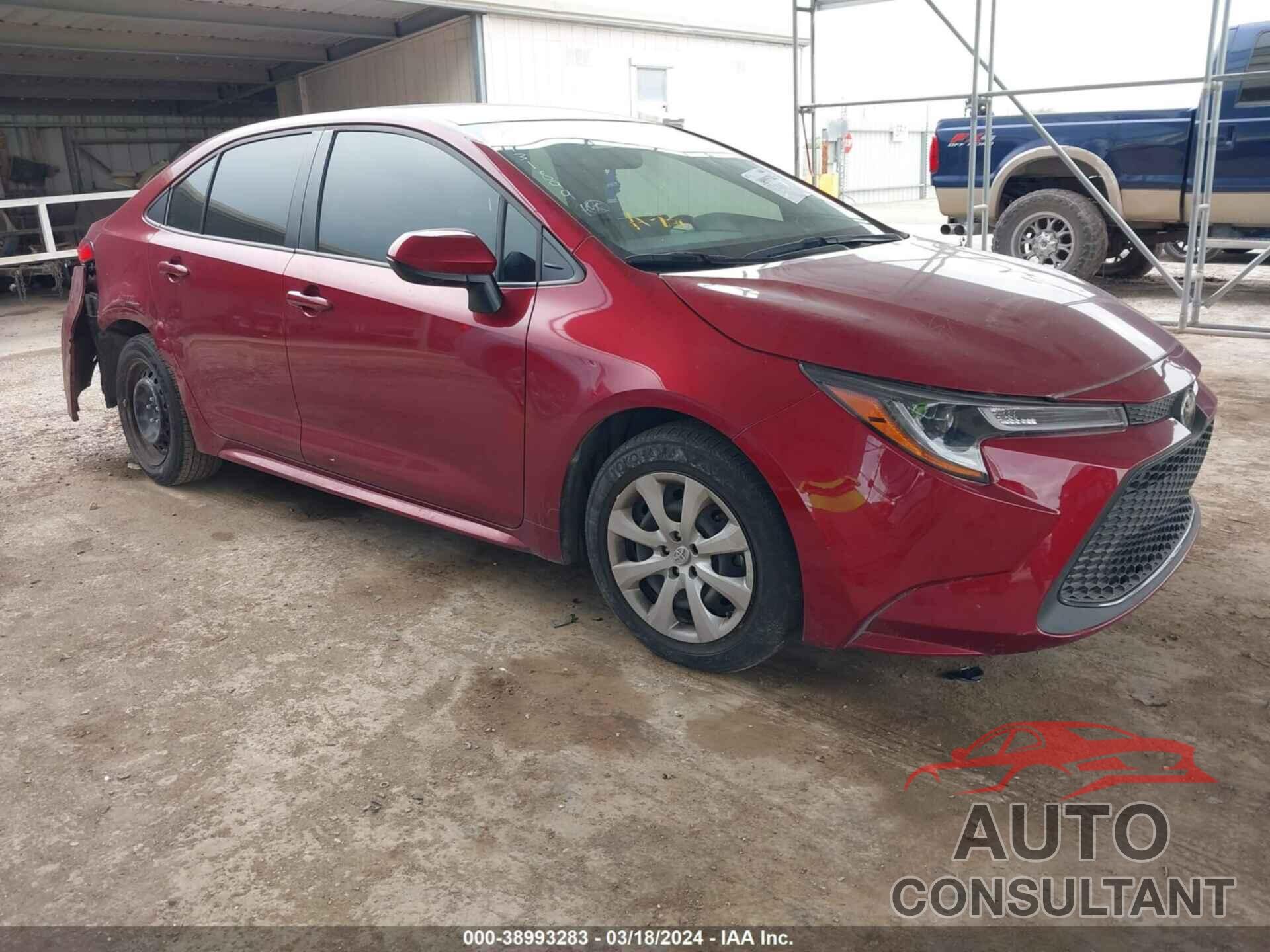 TOYOTA COROLLA 2022 - JTDEPMAE7NJ210843