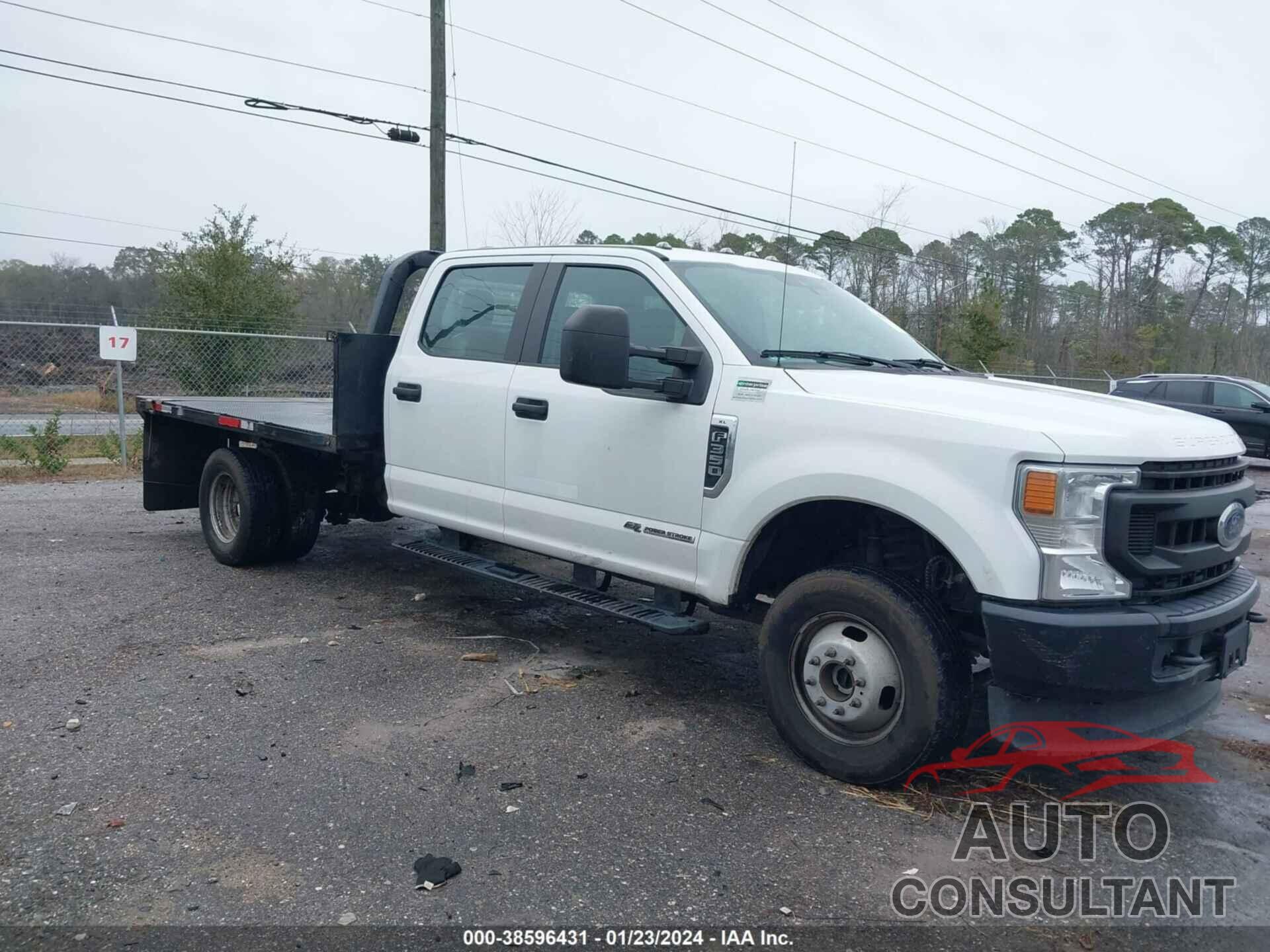 FORD F-350 CHASSIS 2021 - 1FD8W3HT6MED42137