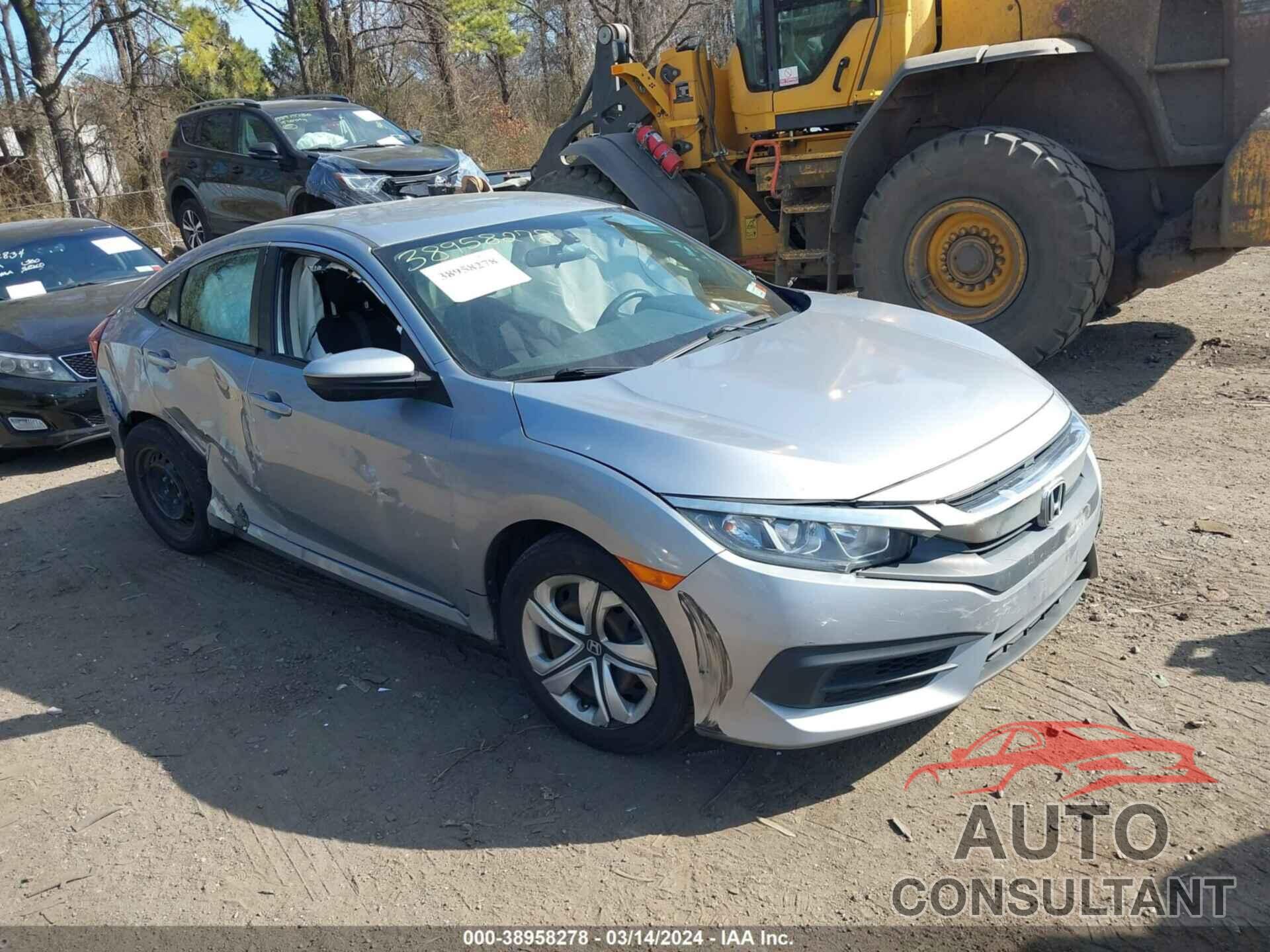 HONDA CIVIC 2018 - 2HGFC2F57JH590664