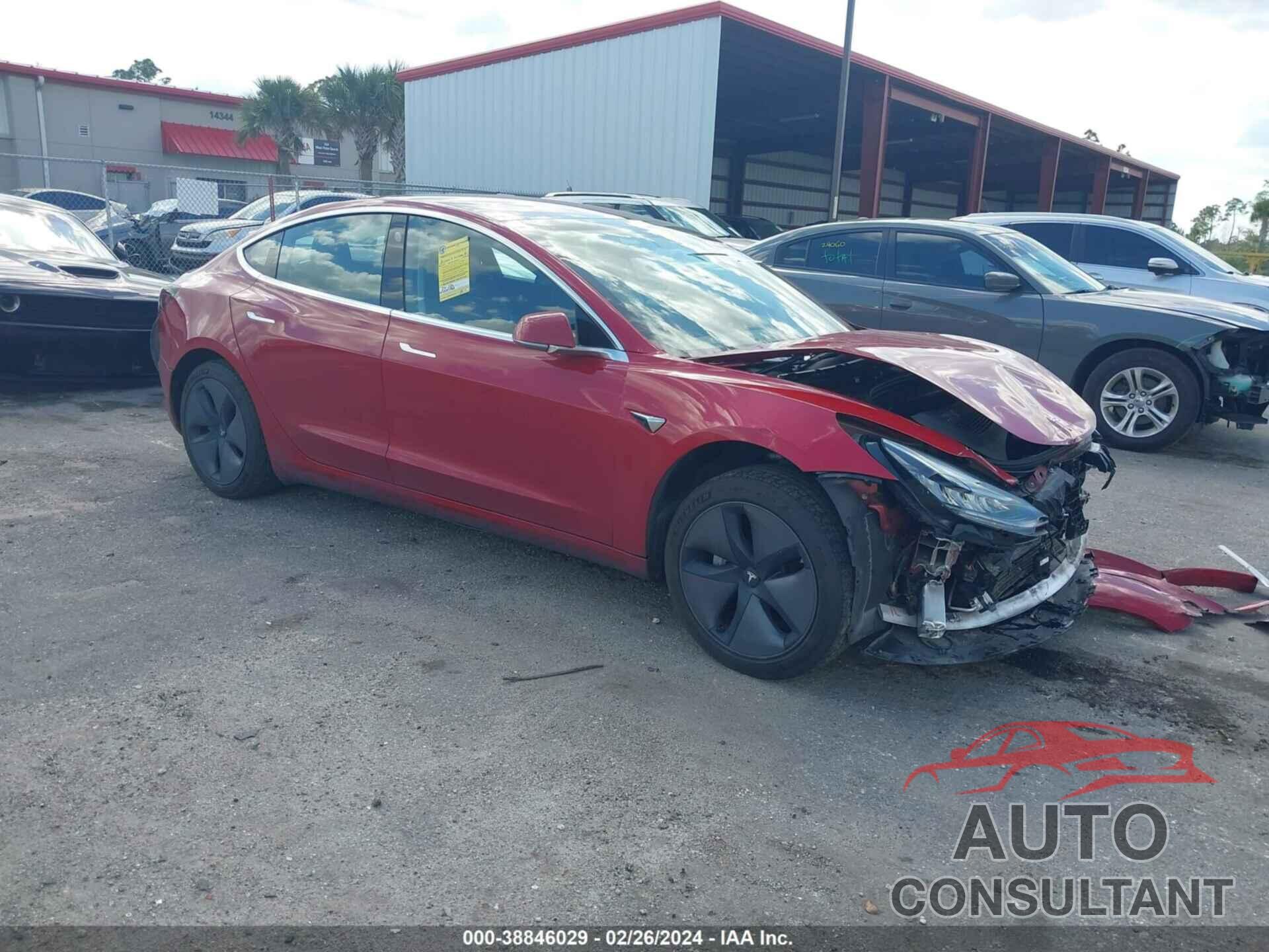 TESLA MODEL 3 2018 - 5YJ3E1EA2JF022347