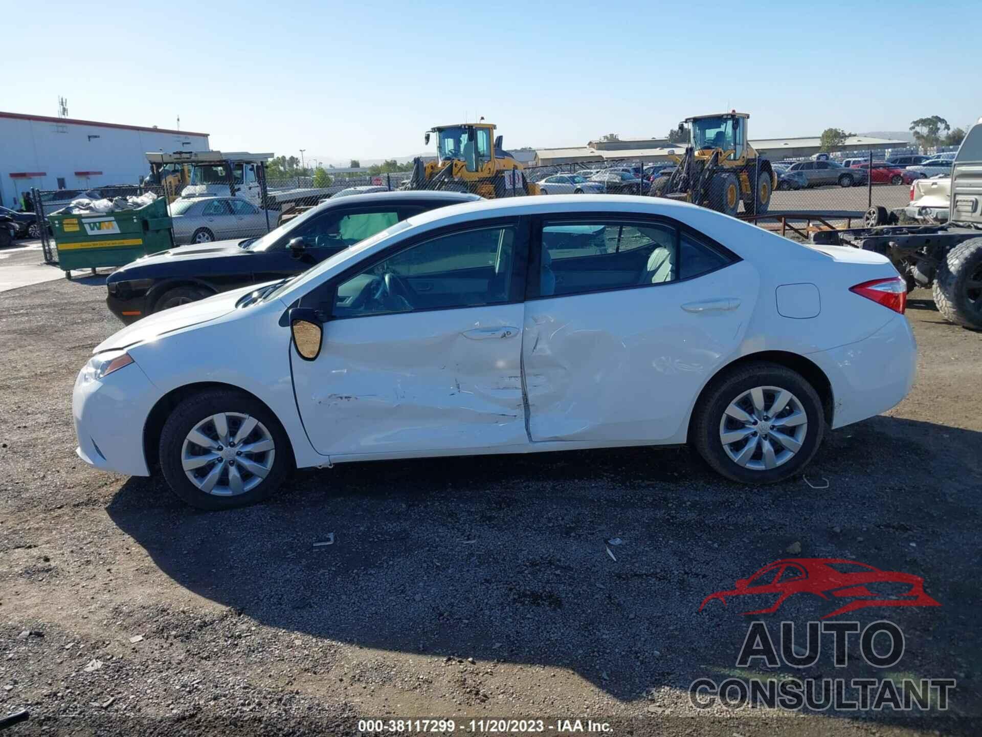 TOYOTA COROLLA 2016 - 5YFBURHE2GP531685