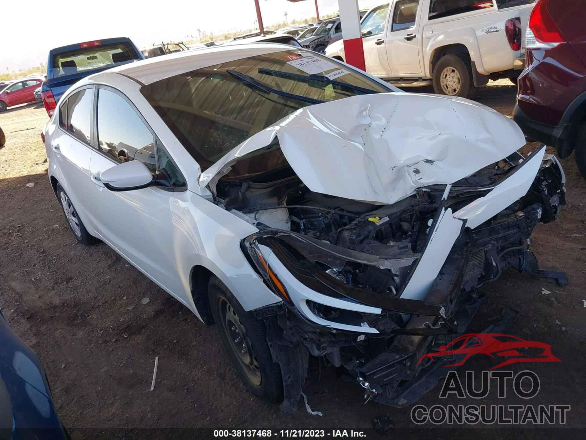 KIA FORTE 2017 - 3KPFK4A7XHE026583