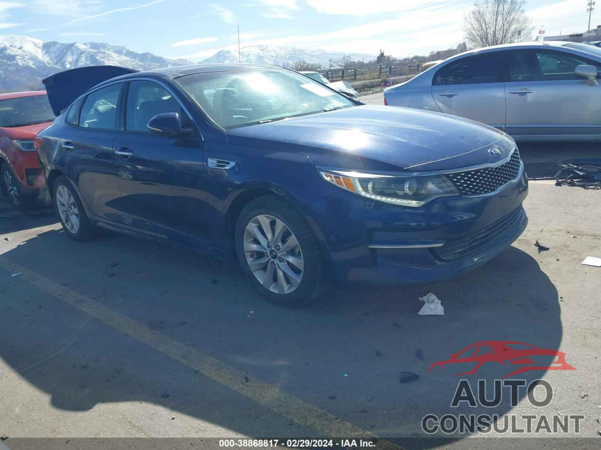 KIA OPTIMA 2016 - 5XXGU4L39GG072985