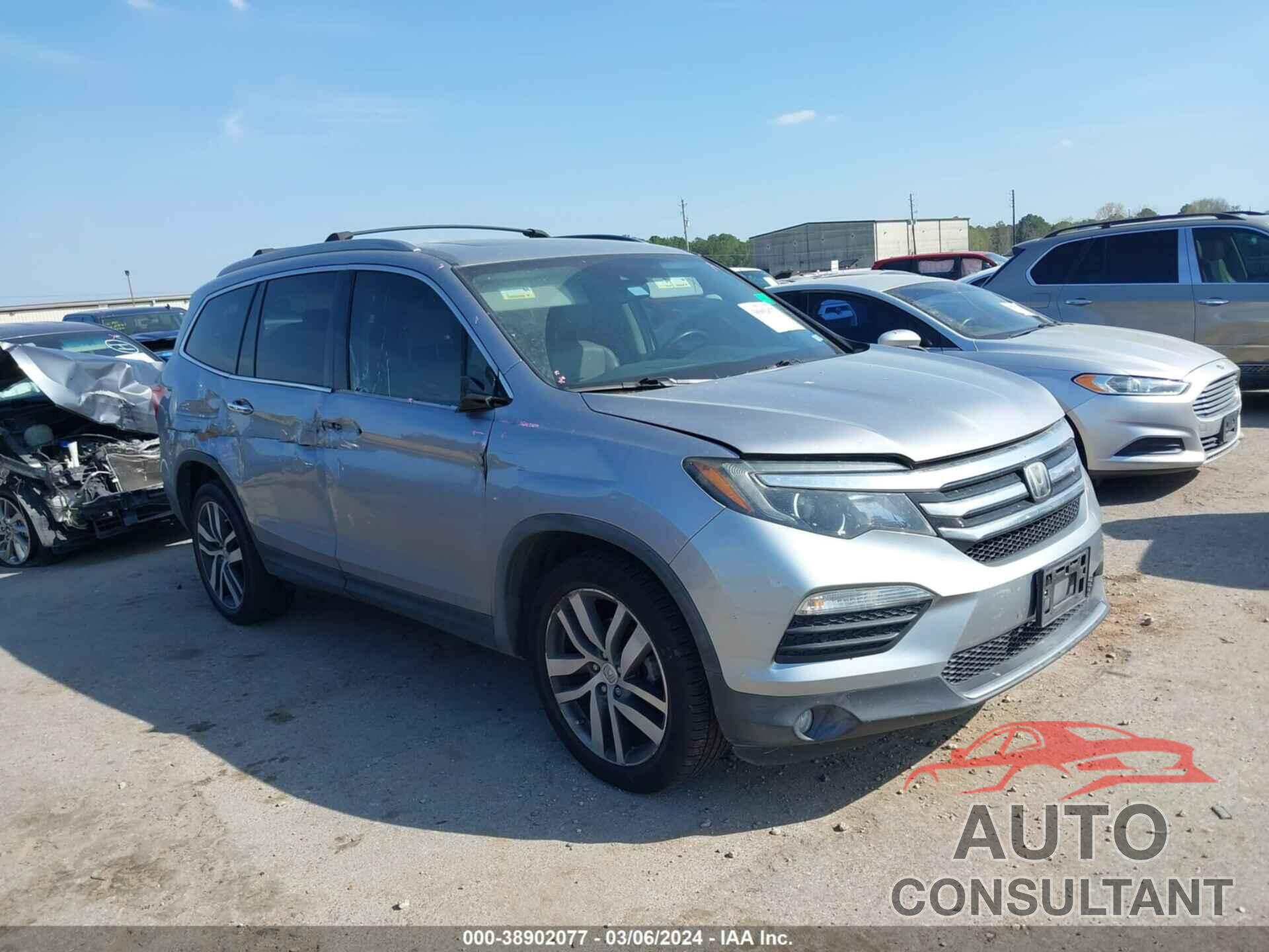 HONDA PILOT 2017 - 5FNYF6H9XHB087586