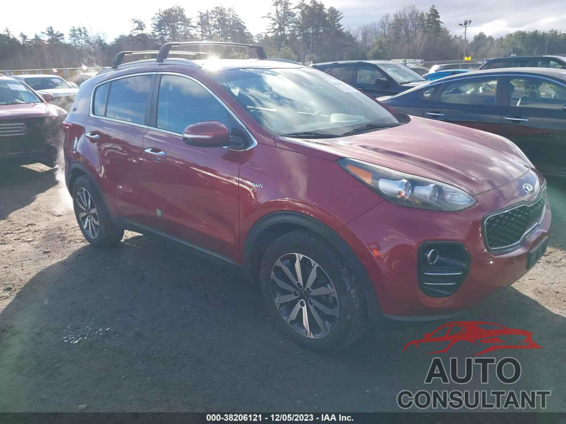 KIA SPORTAGE 2017 - KNDPNCAC6H7110113