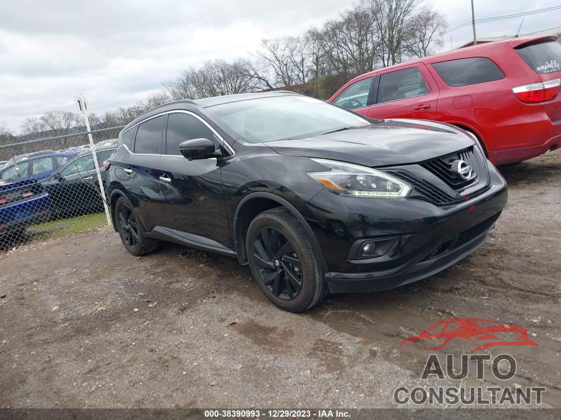 NISSAN MURANO 2018 - 5N1AZ2MG4JN157883