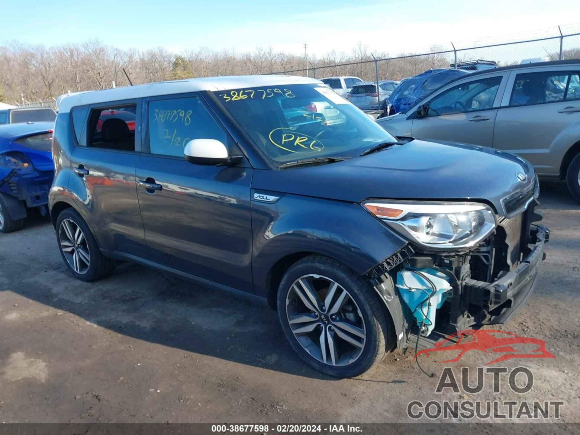 KIA SOUL 2016 - KNDJP3A50G7272853