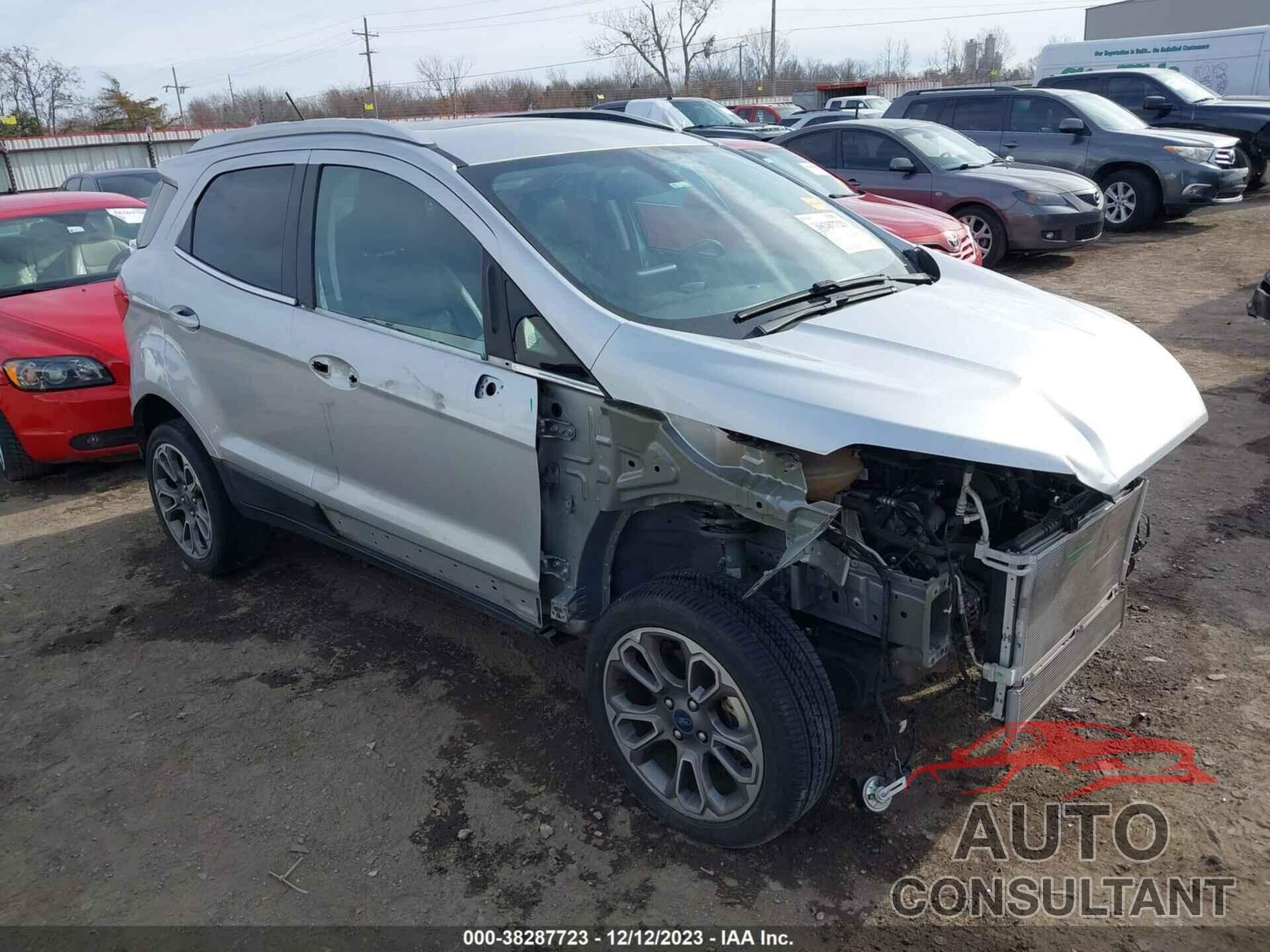 FORD ECOSPORT 2020 - MAJ6S3KL9LC346103