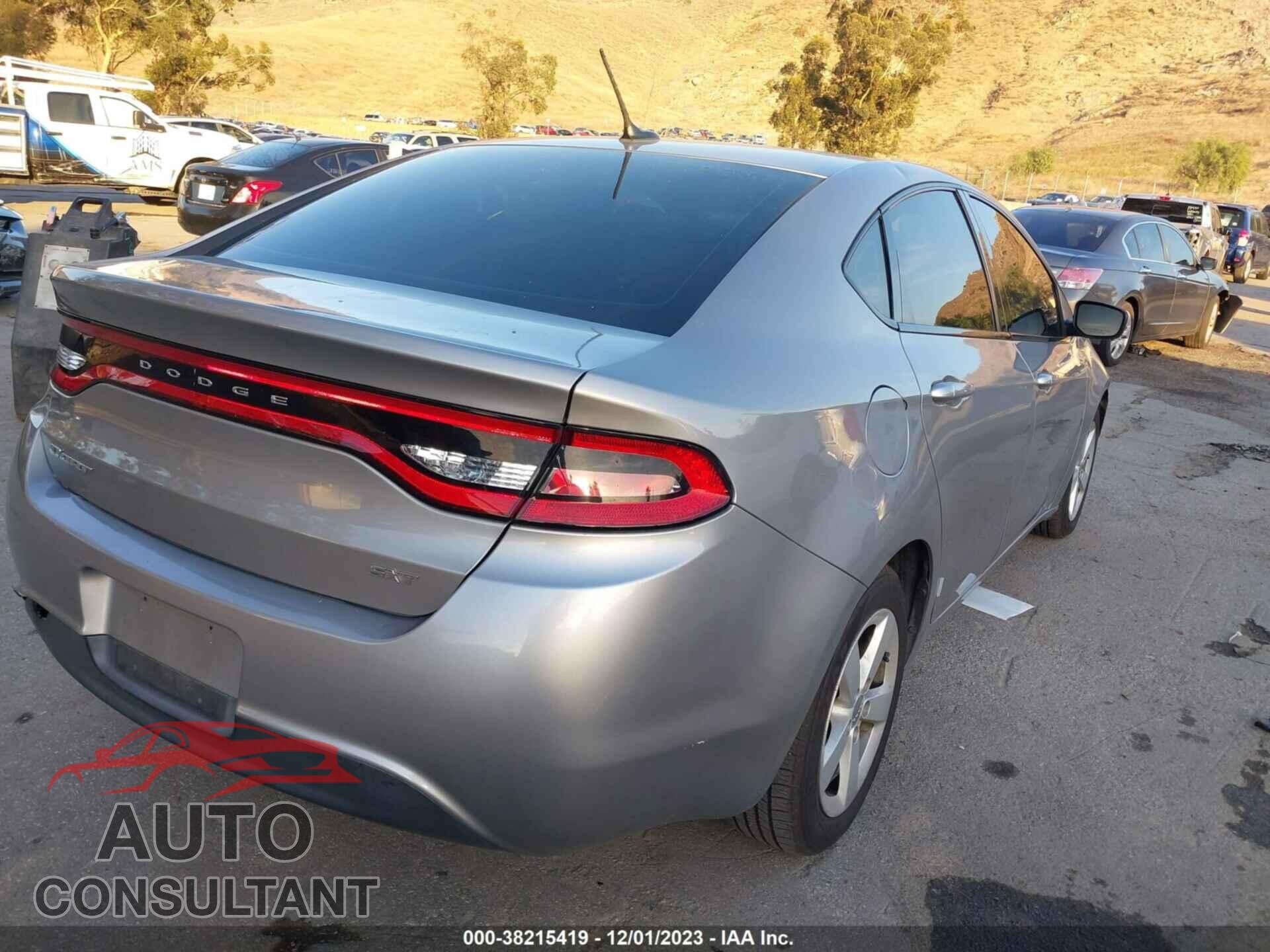 DODGE DART 2015 - 1C3CDFBBXFD352219