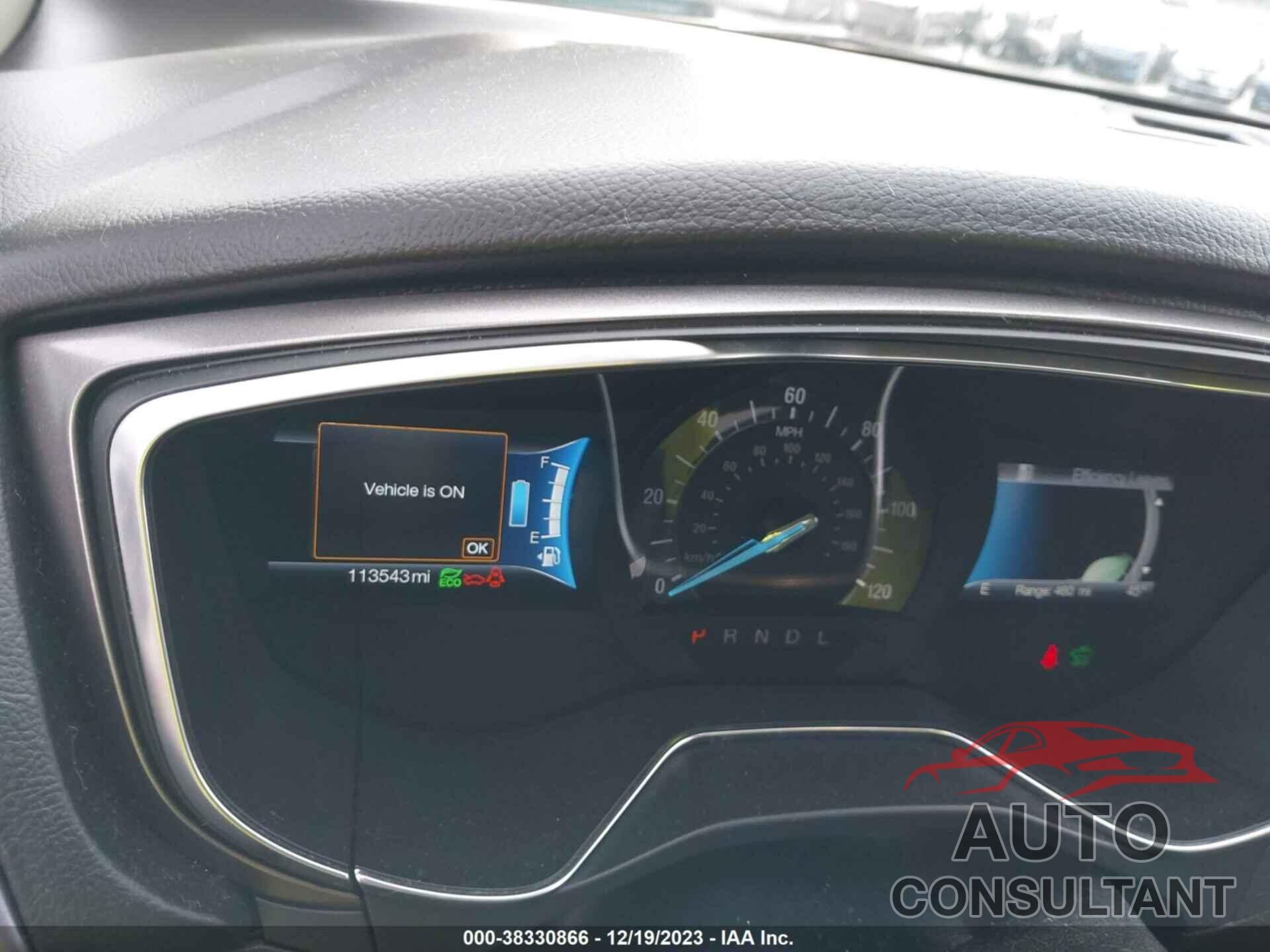 FORD FUSION HYBRID 2017 - 3FA6P0LU8HR336663