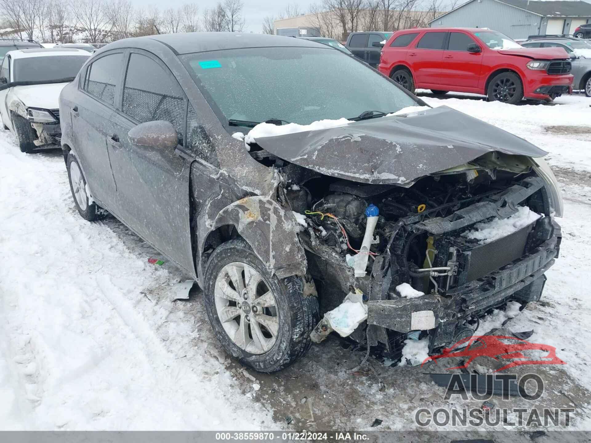 KIA RIO 2016 - KNADN4A32G6642954