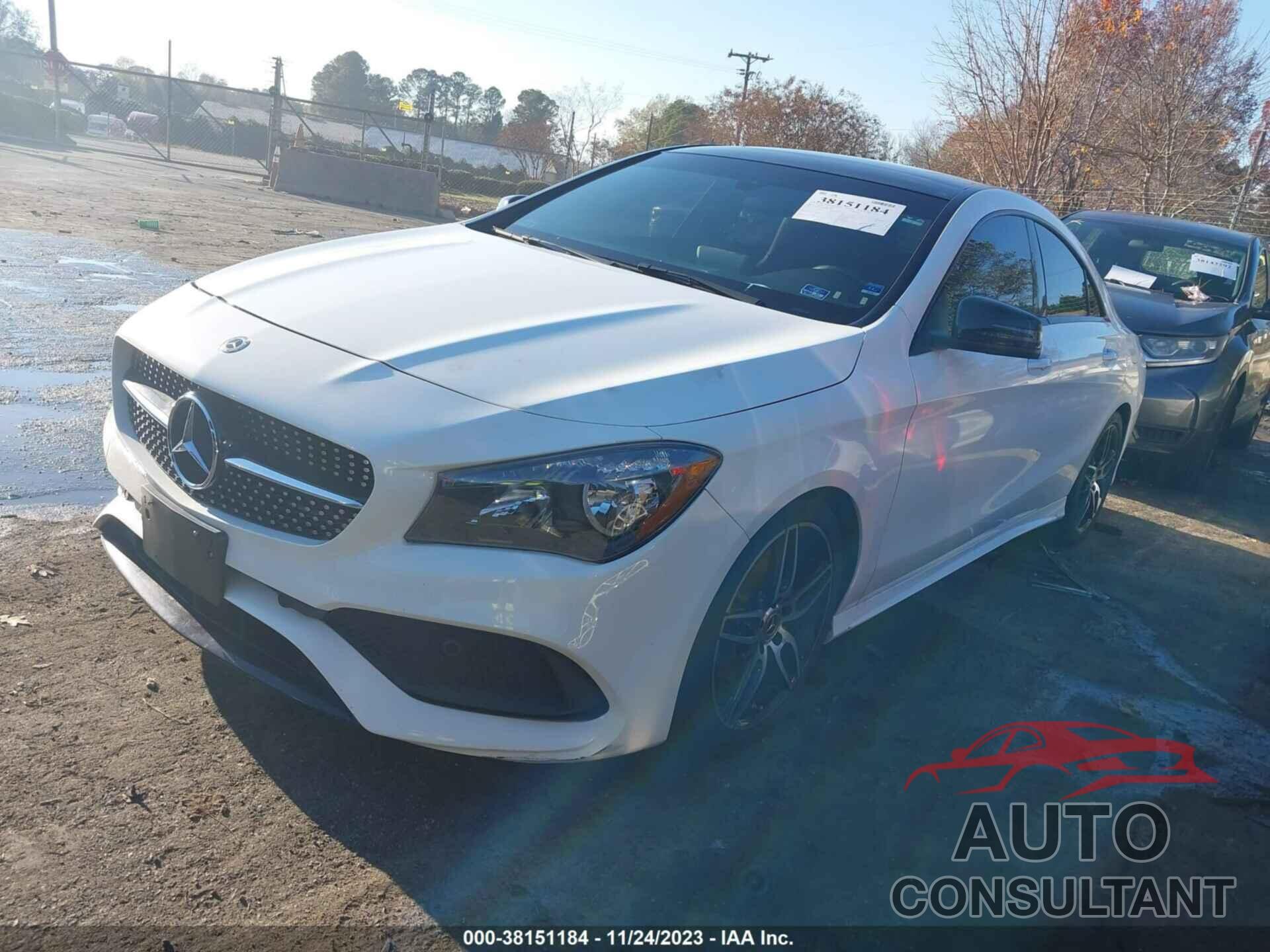 MERCEDES-BENZ CLA 250 2018 - WDDSJ4GB8JN636051