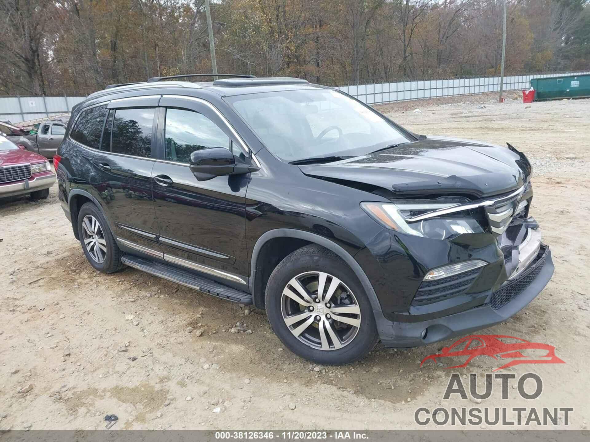 HONDA PILOT 2016 - 5FNYF5H50GB025748