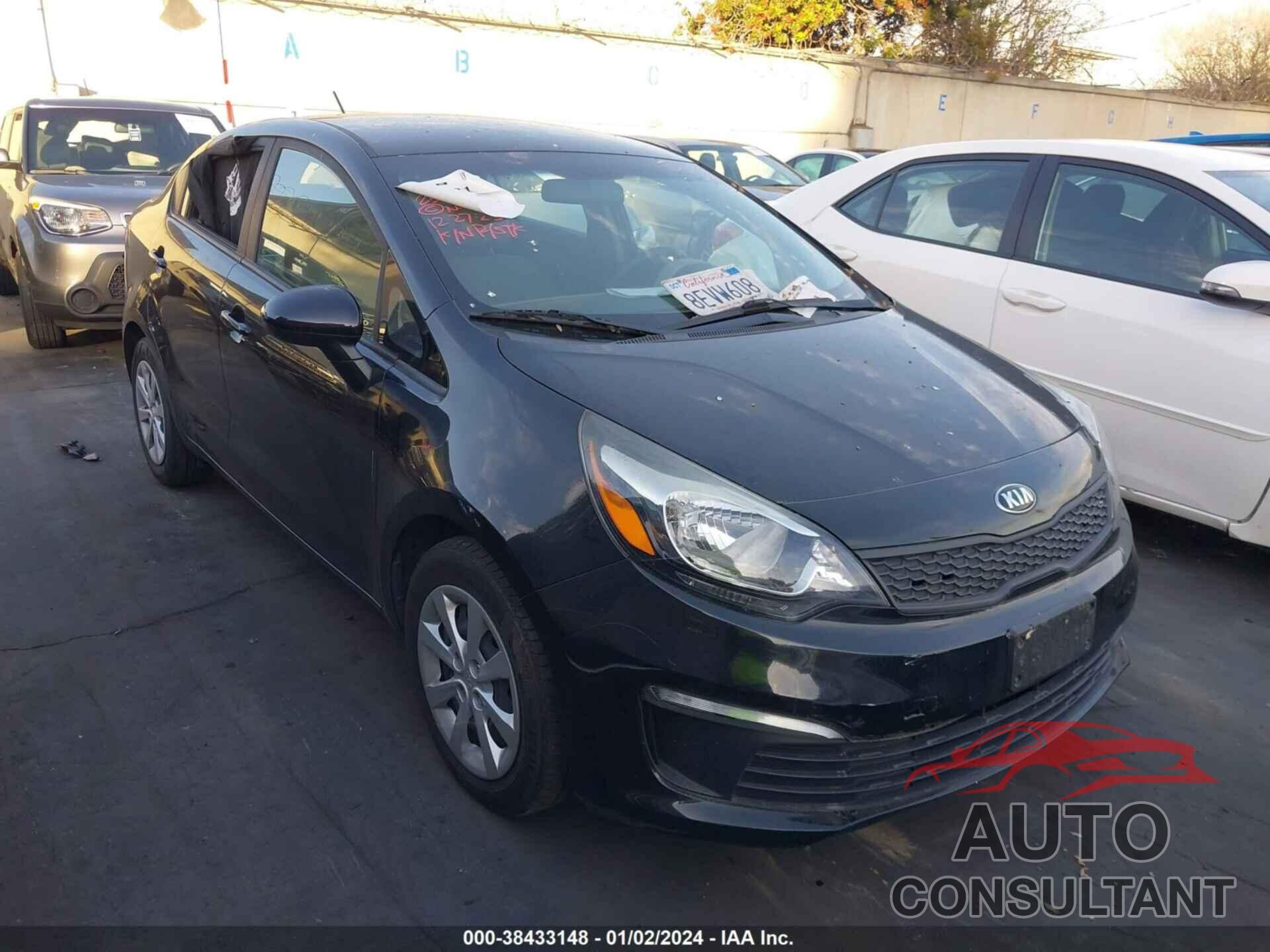 KIA RIO 2017 - KNADM4A34H6117303