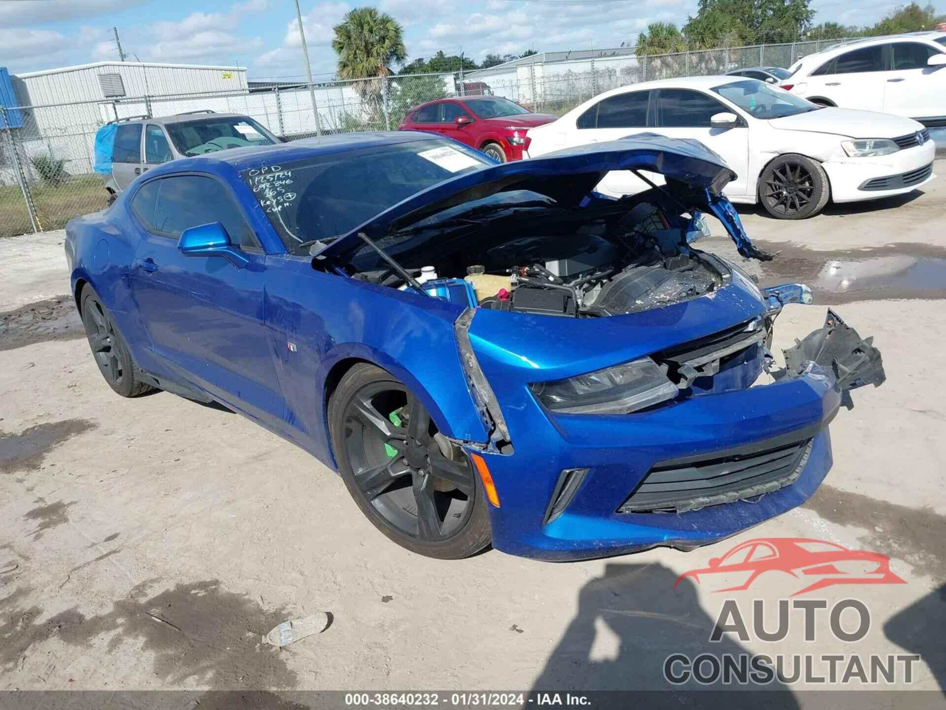 CHEVROLET CAMARO 2018 - 1G1FB1RX3J0148048