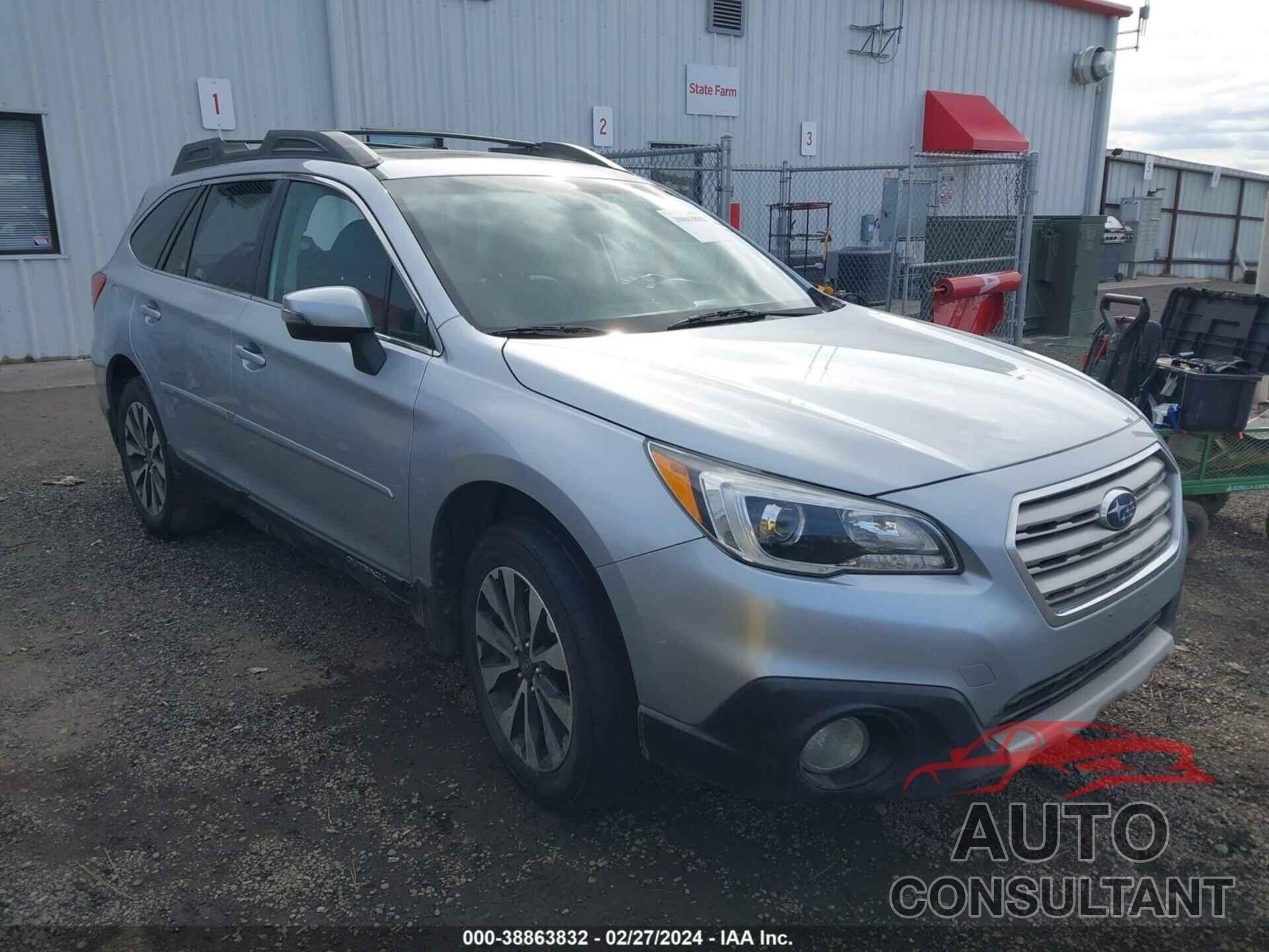 SUBARU OUTBACK 2016 - 4S4BSANC7G3276594