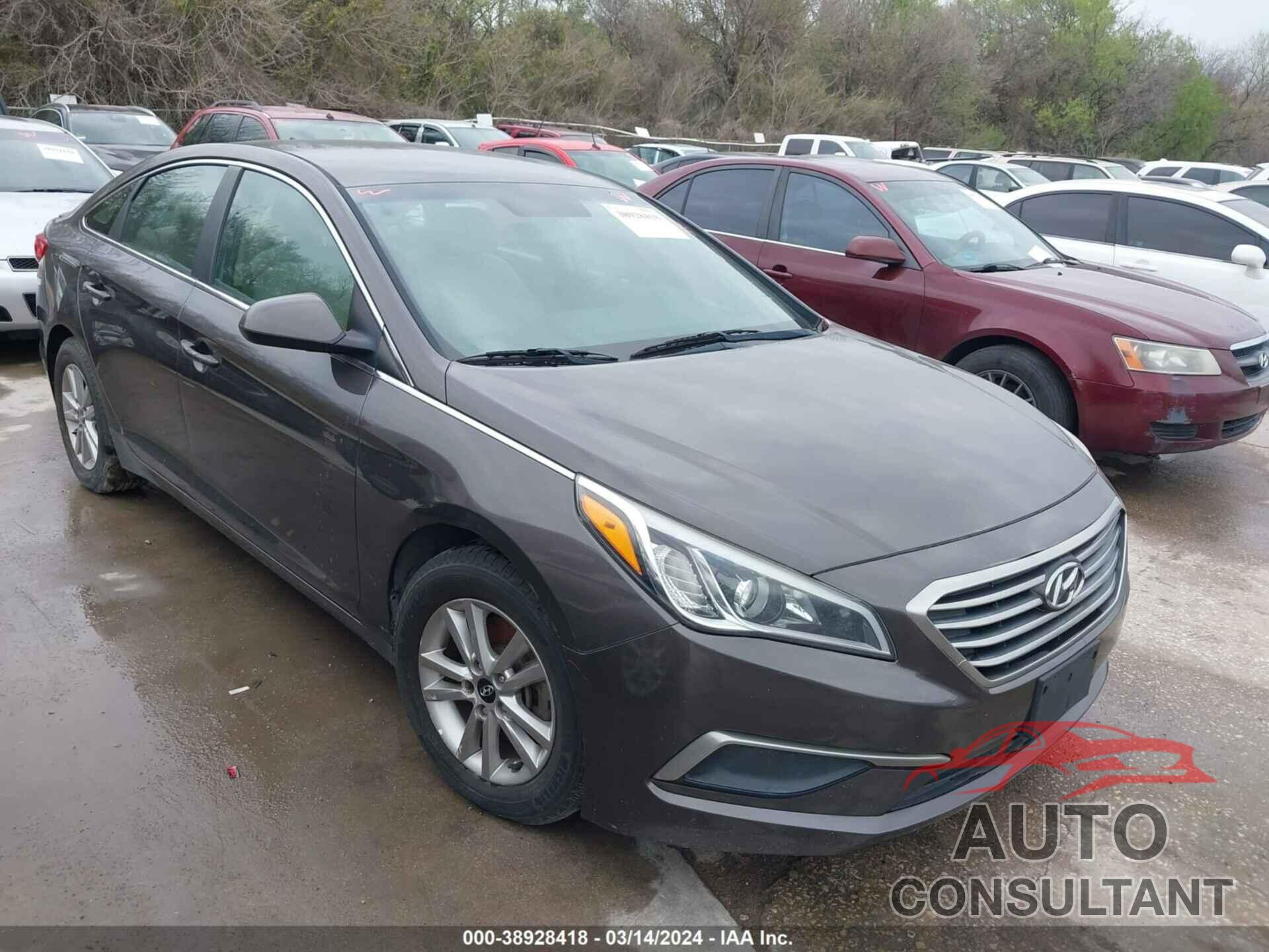 HYUNDAI SONATA 2016 - 5NPE24AFXGH332258