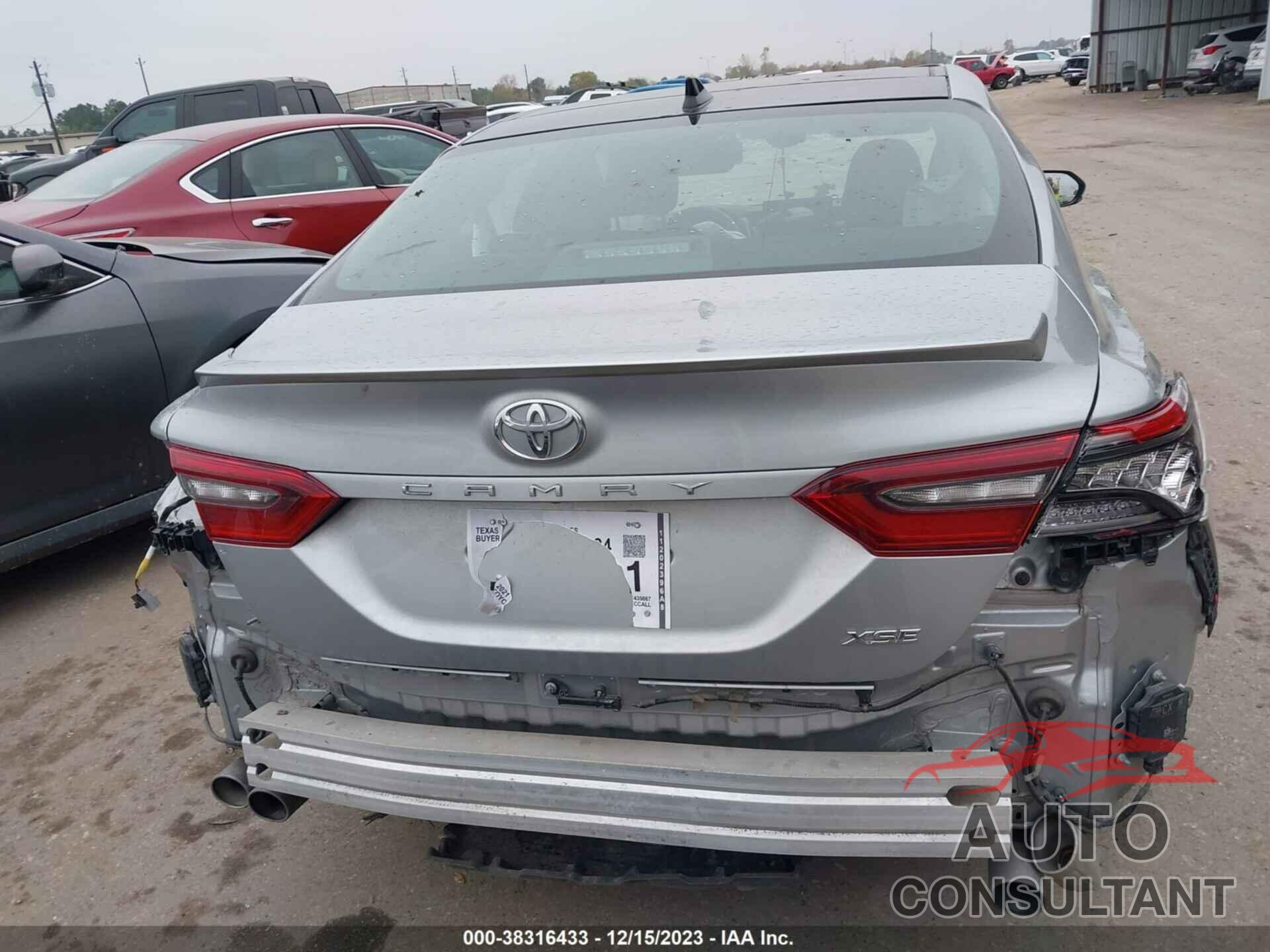 TOYOTA CAMRY 2021 - 4T1K61AK9MU435087