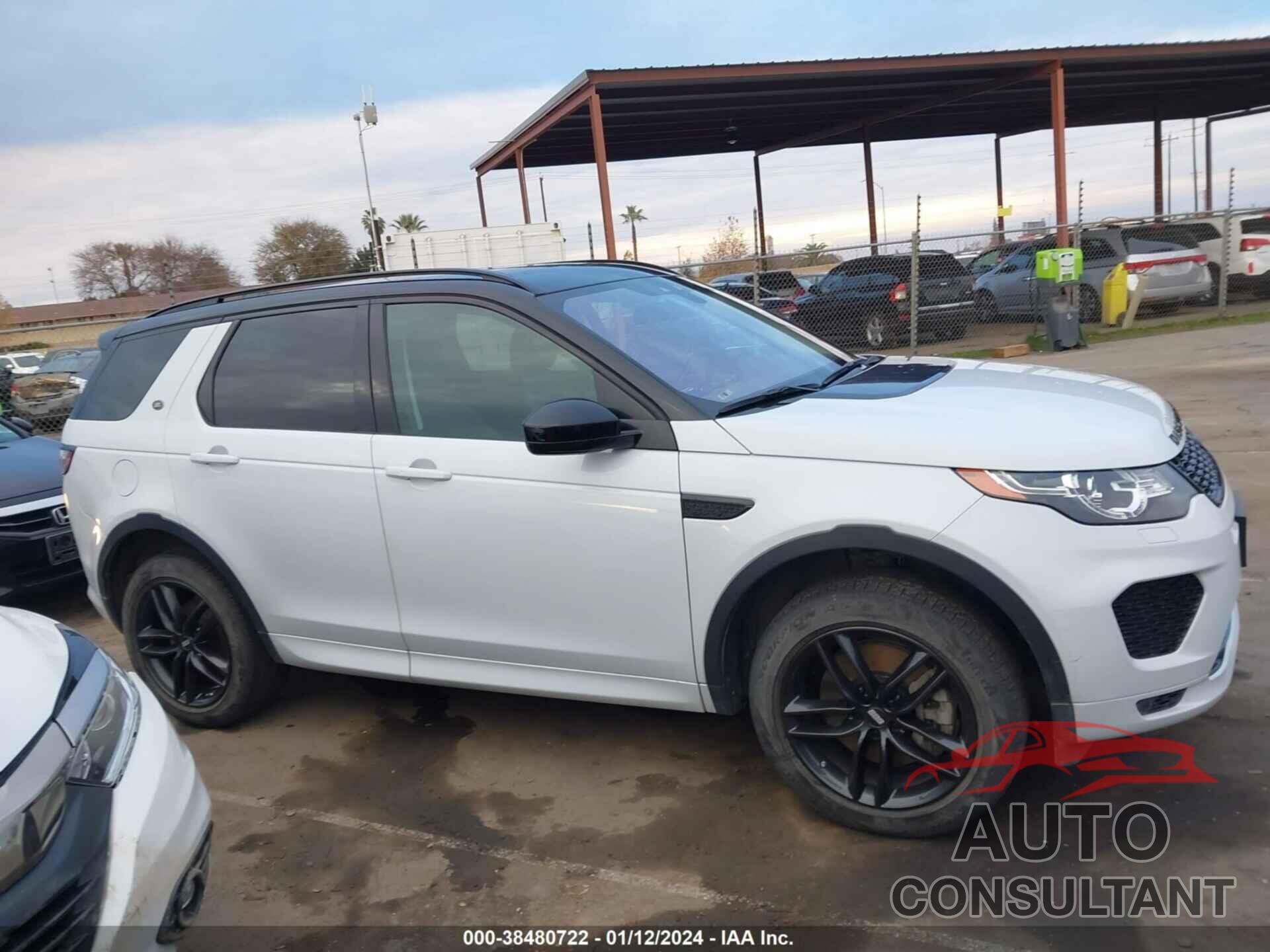 LAND ROVER DISCOVERY SPORT 2018 - SALCT2SX1JH737150