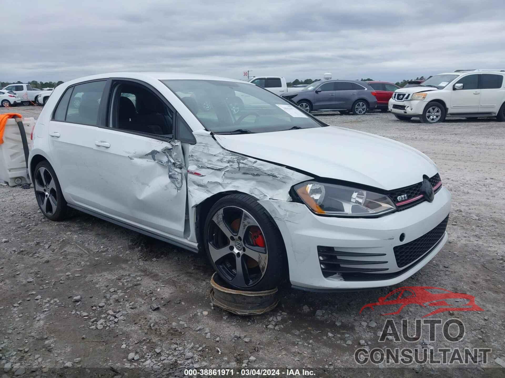 VOLKSWAGEN GOLF GTI 2016 - 3VW4T7AUXGM016018