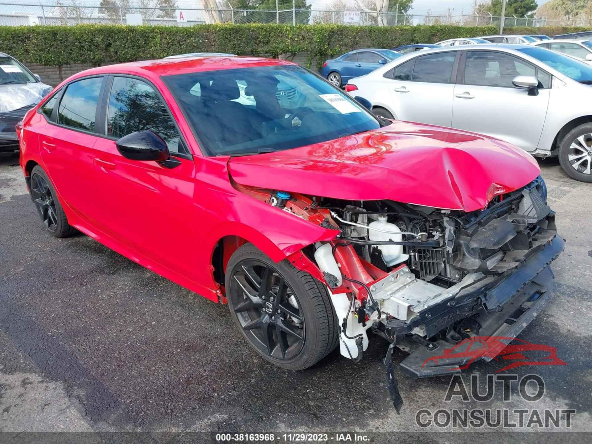 HONDA CIVIC 2022 - 2HGFE2F52NH531277