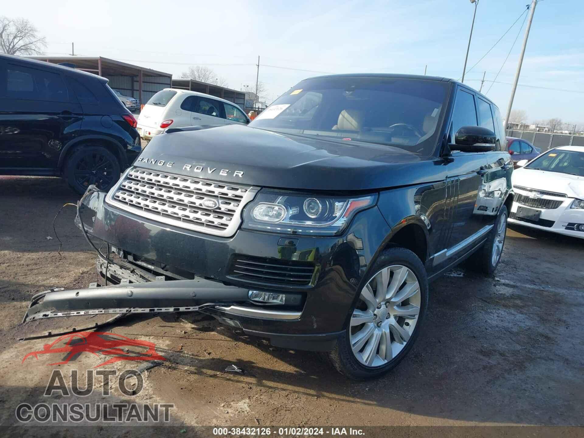 LAND ROVER RANGE ROVER 2016 - SALGS2EFXGA299852