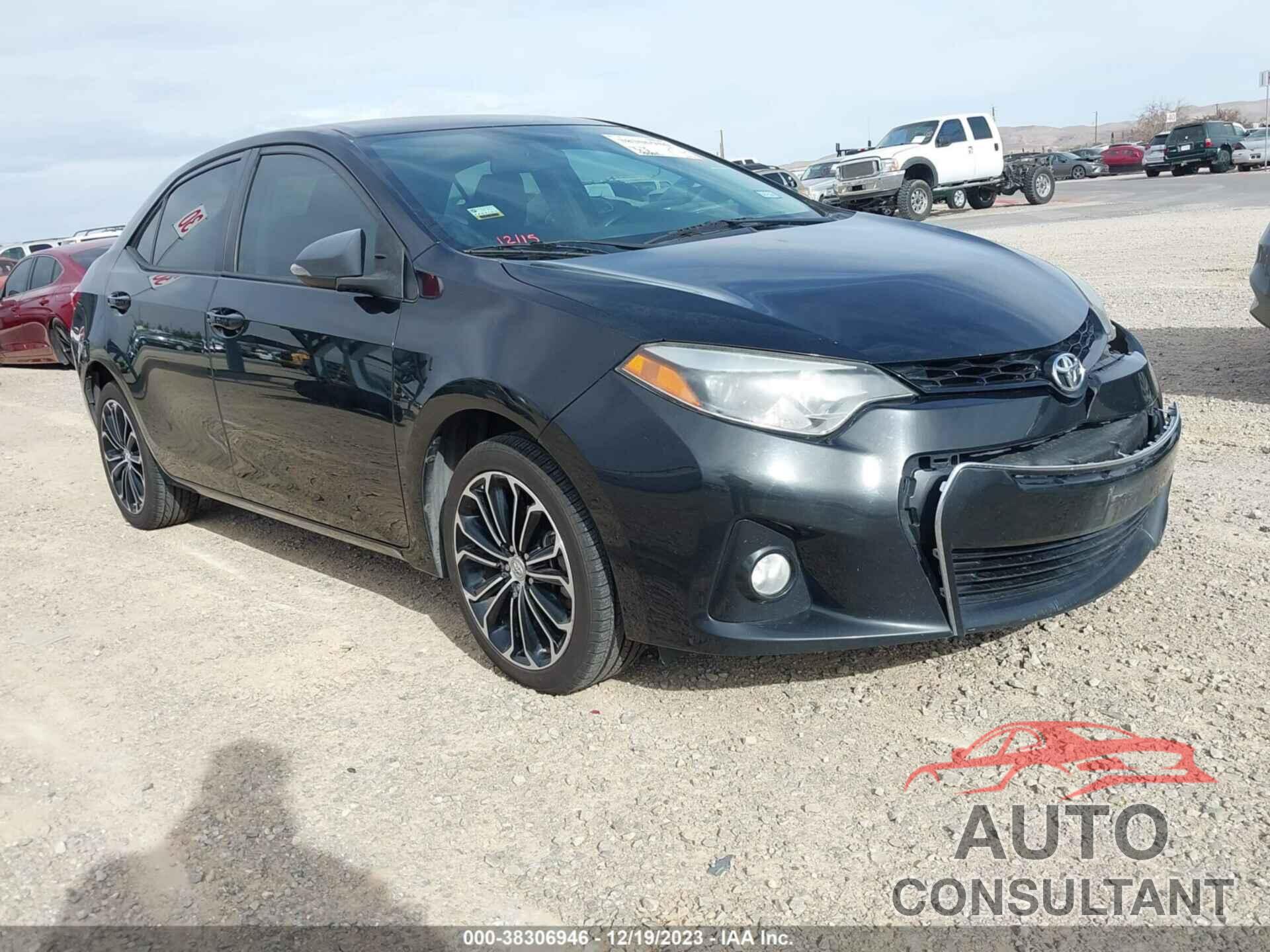 TOYOTA COROLLA 2016 - 2T1BURHEXGC534995