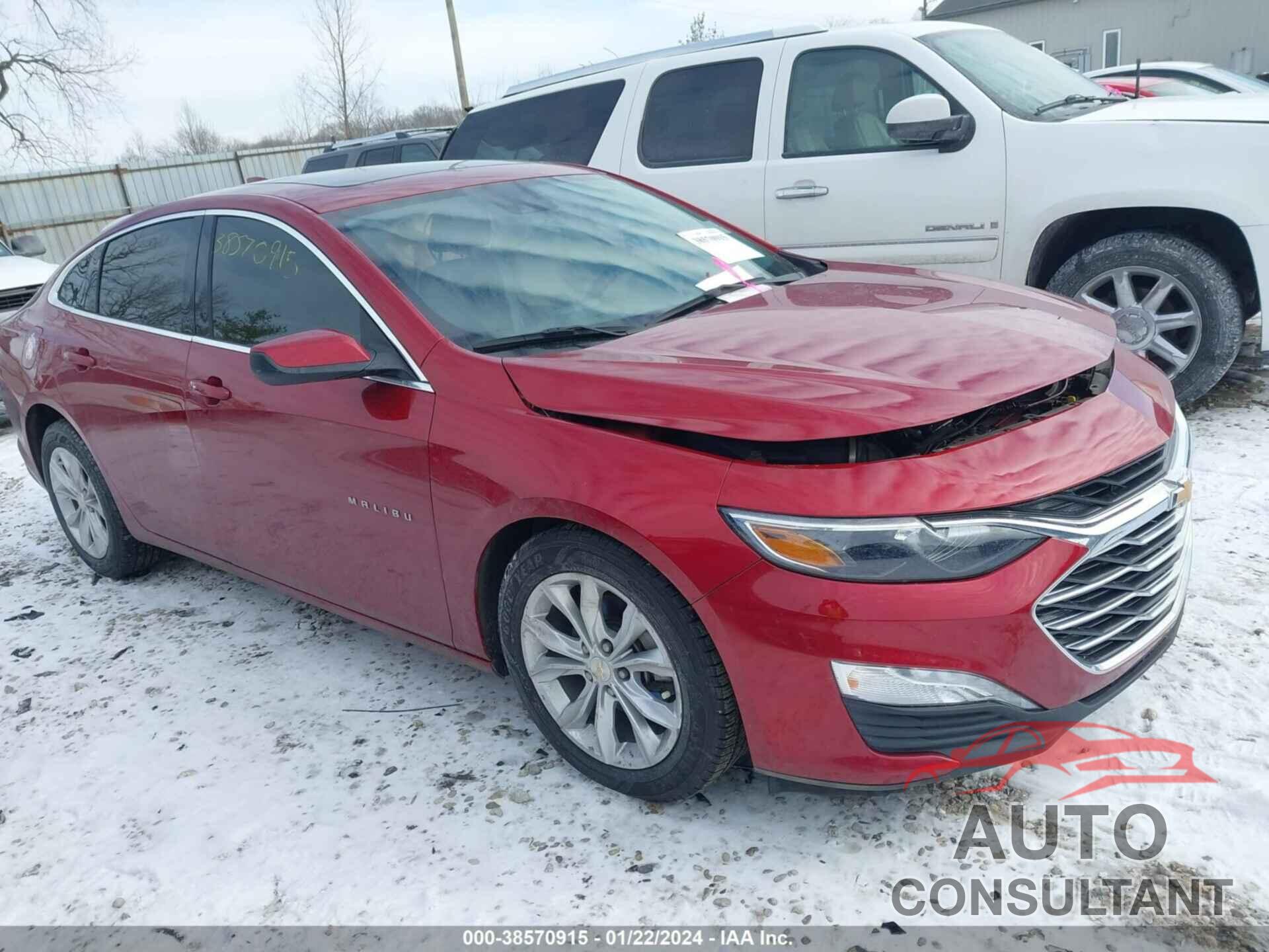 CHEVROLET MALIBU 2022 - 1G1ZD5ST1NF103666