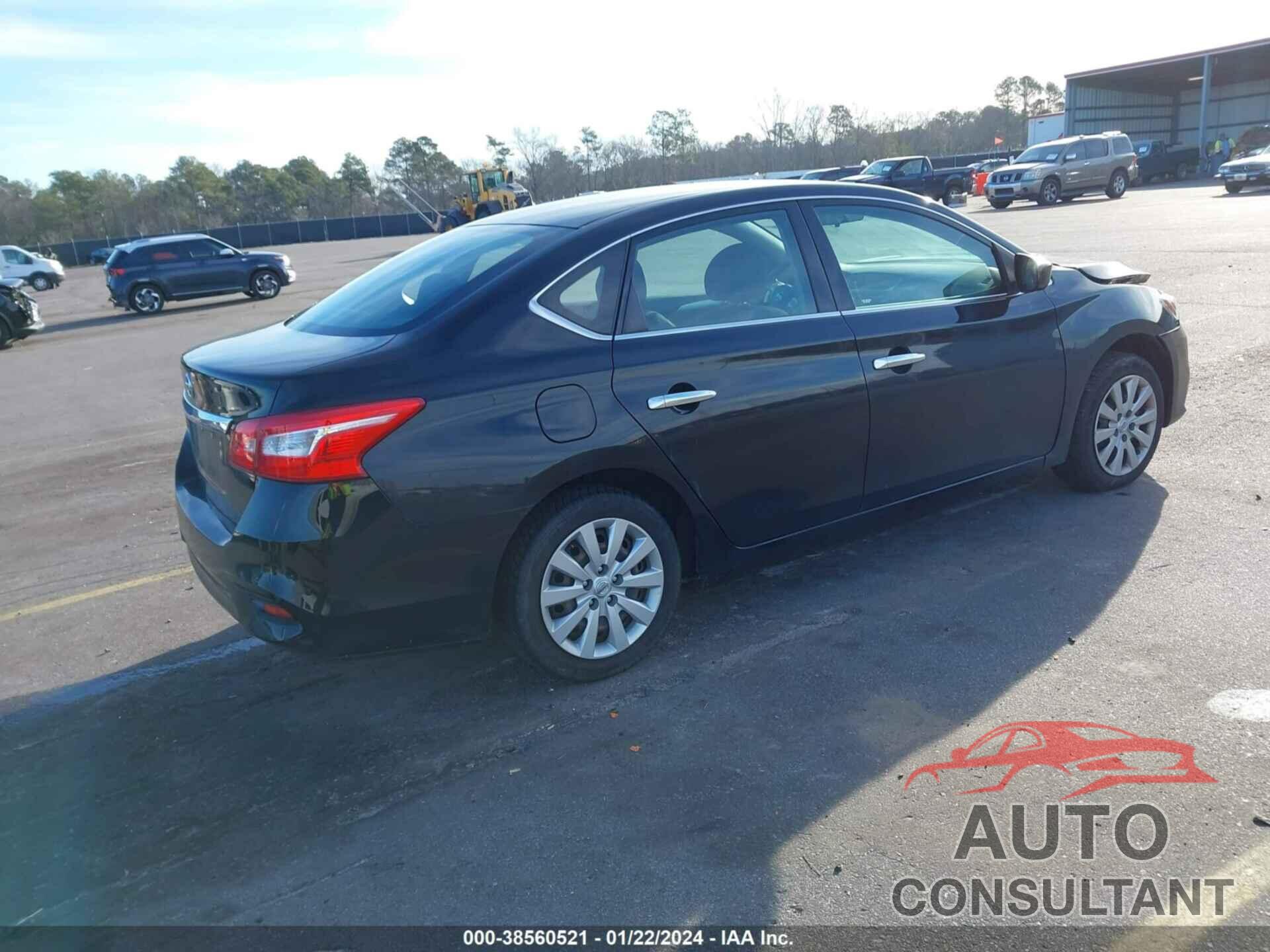 NISSAN SENTRA 2018 - 3N1AB7AP4JY283628