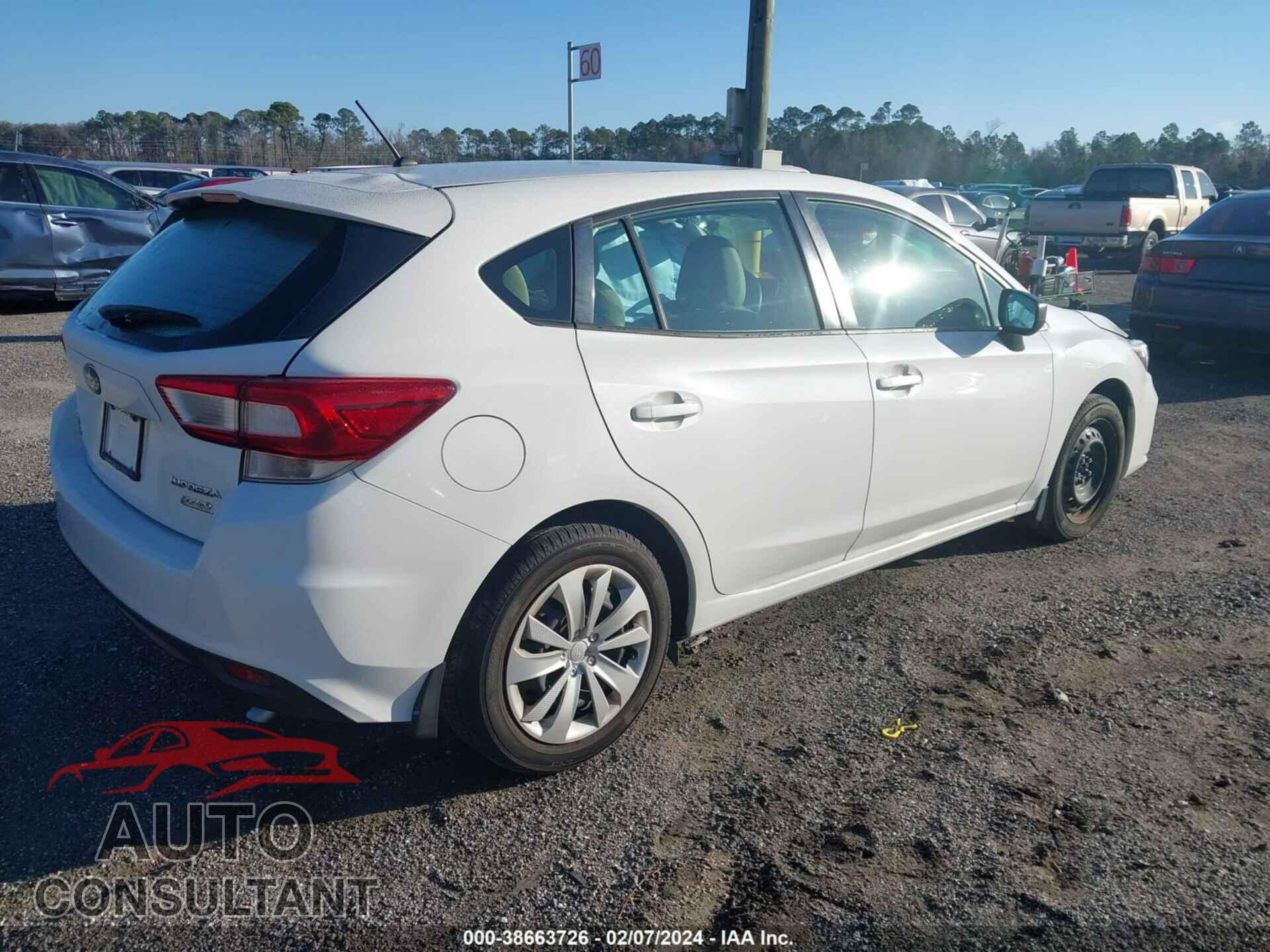 SUBARU IMPREZA 2017 - 4S3GTAA68H3700681