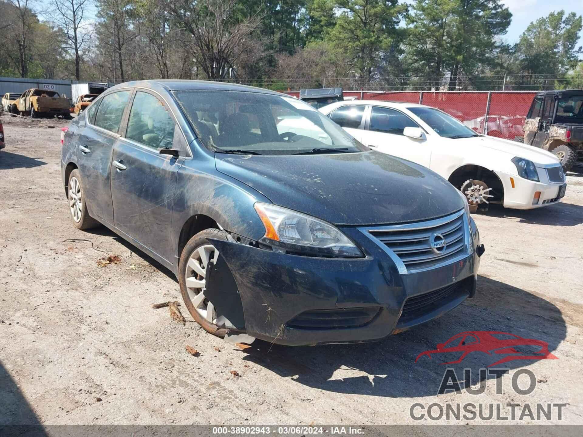 NISSAN SENTRA 2013 - 3N1AB7AP2DL790383