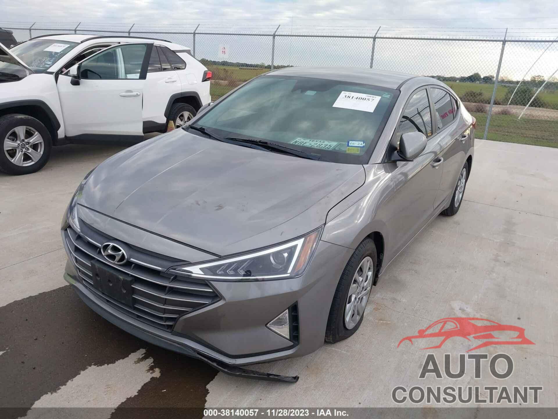 HYUNDAI ELANTRA 2020 - KMHD74LF1LU029522