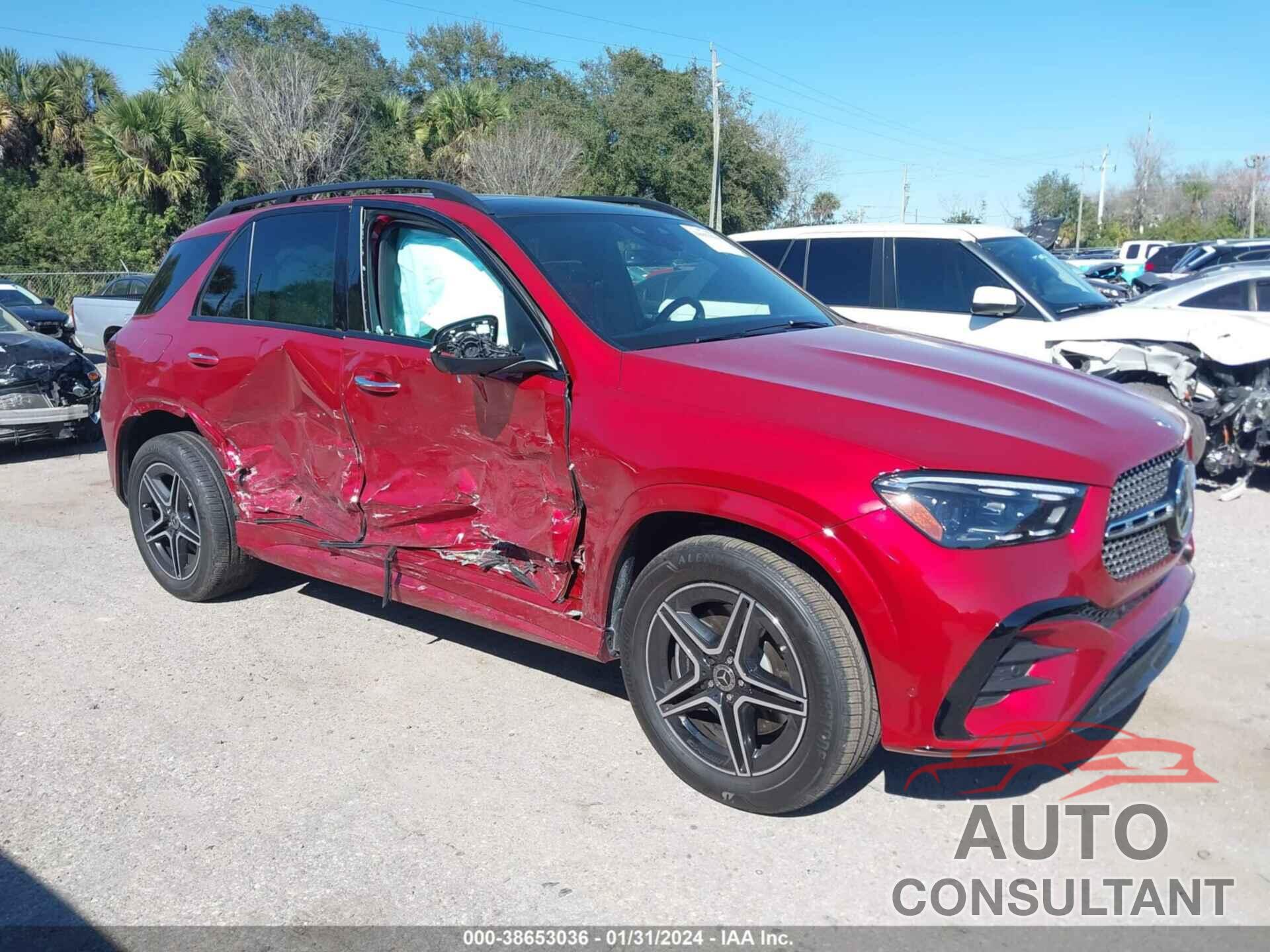 MERCEDES-BENZ GLE 450 PLUG-IN HYBRID 2024 - 4JGFB4GBXRB085624