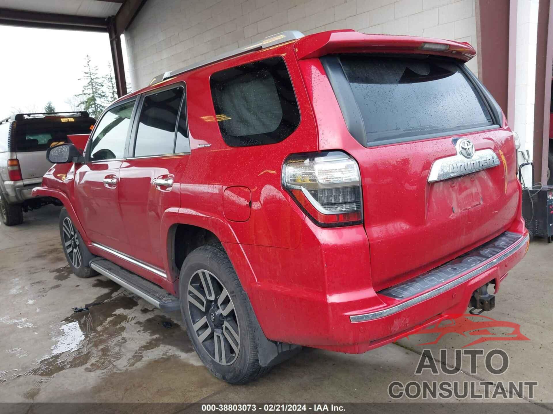 TOYOTA 4RUNNER 2017 - JTEBU5JR2H5419095