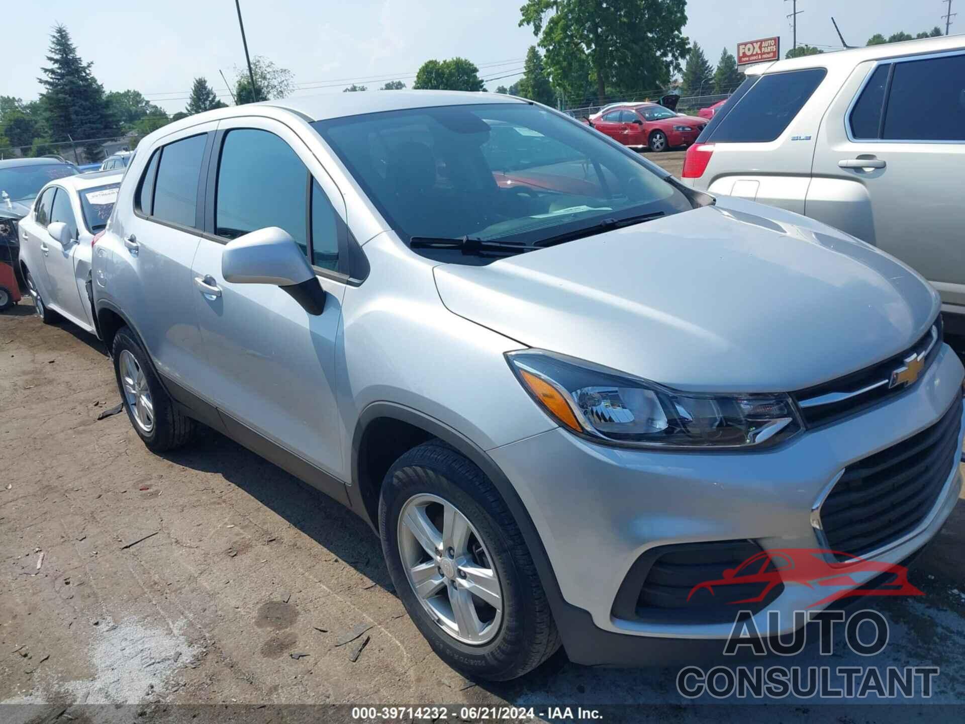 CHEVROLET TRAX 2019 - 3GNCJNSBXKL353882