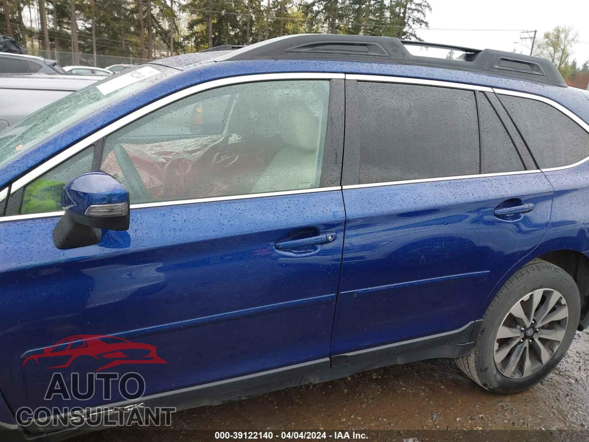 SUBARU OUTBACK 2017 - 4S4BSENC3H3365507