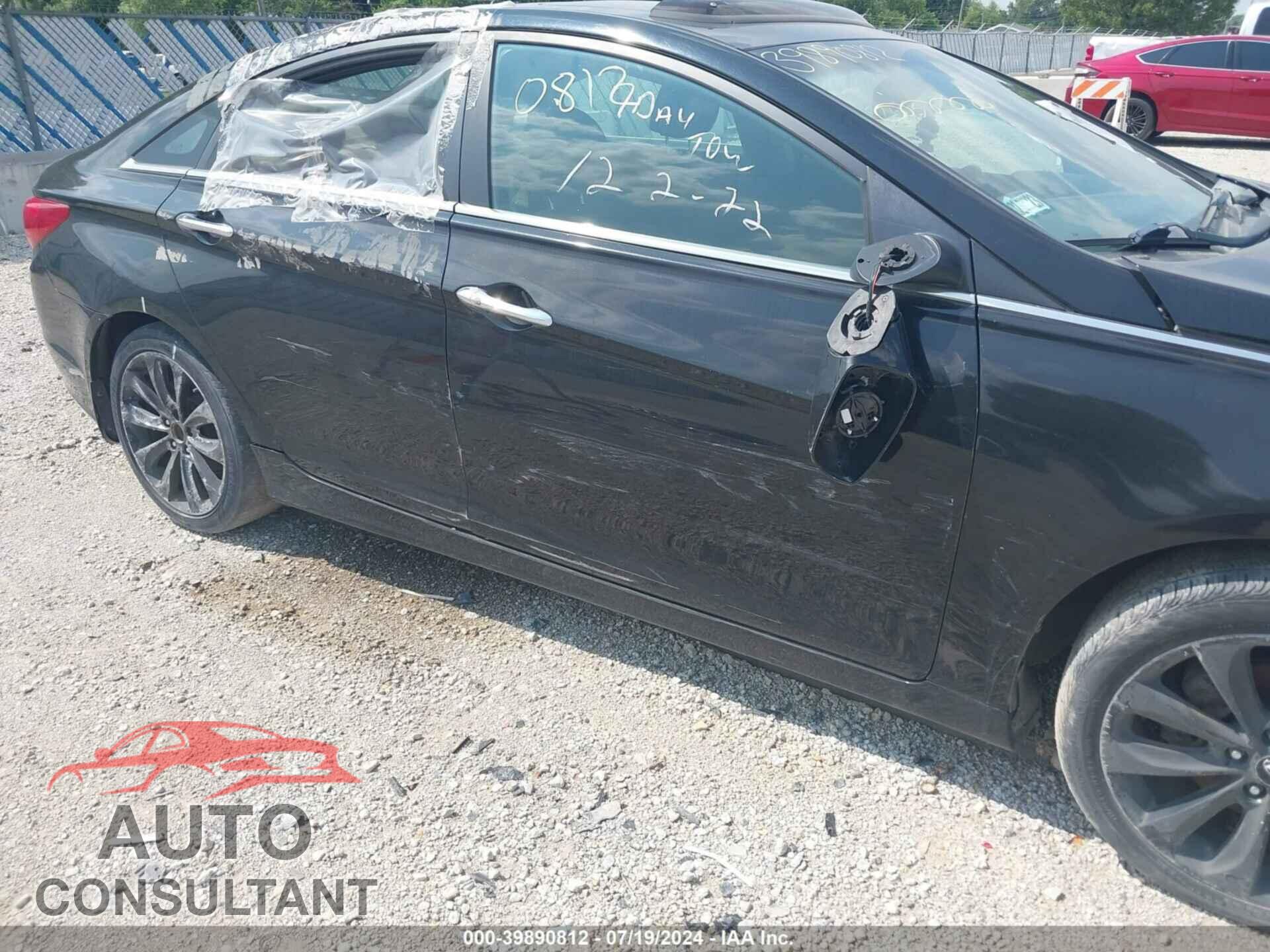 HYUNDAI SONATA 2013 - 5NPEC4AC5DH618792