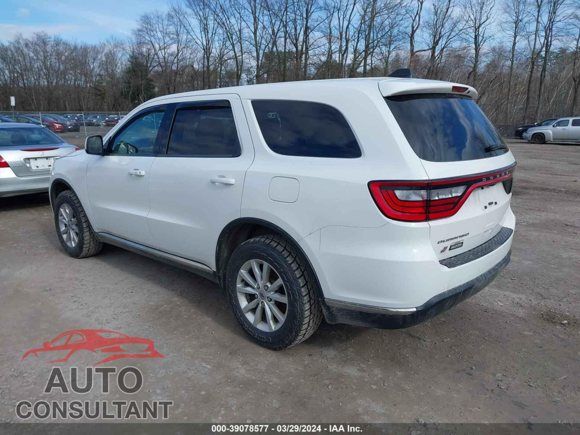 DODGE DURANGO 2020 - 1C4RDJAG4LC253743
