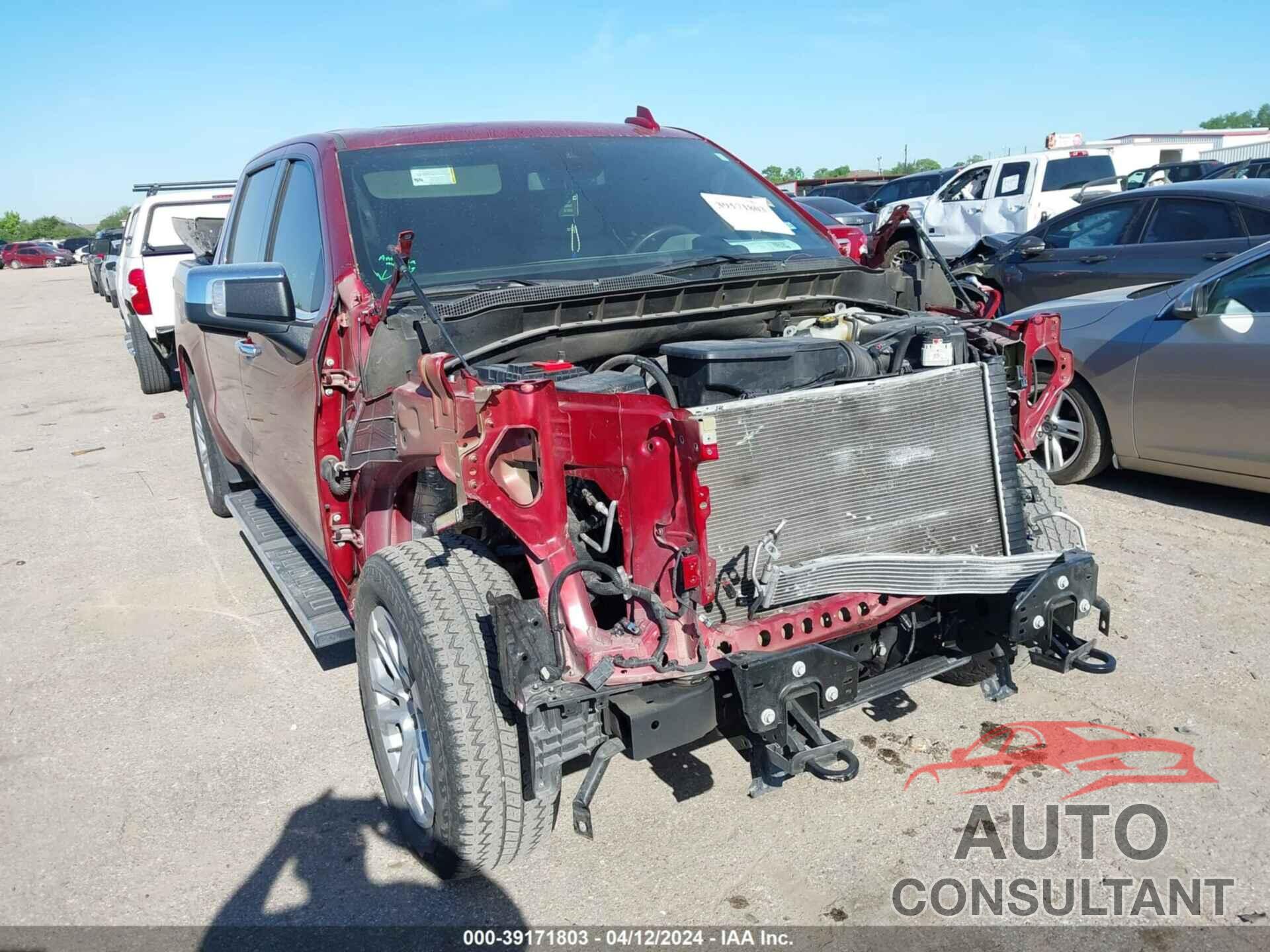 CHEVROLET SILVERADO 2022 - 3GCUDGED1NG518602